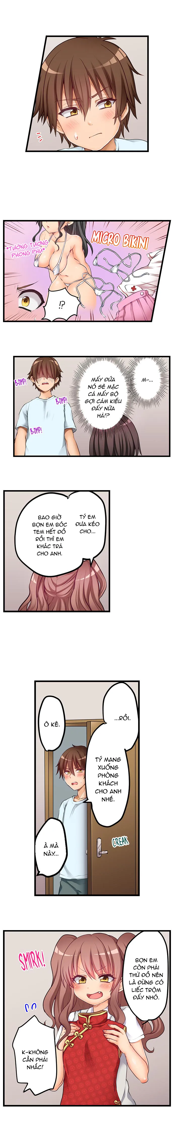 HentaiVN.net - Ảnh 4 - My First Time is with.... My Little Sister?! - Chap 58