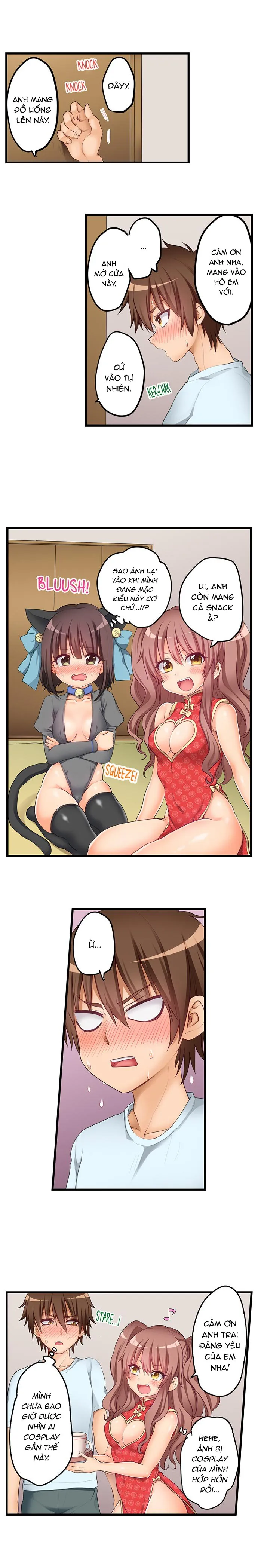 HentaiVN.net - Ảnh 6 - My First Time is with.... My Little Sister?! - Chap 58