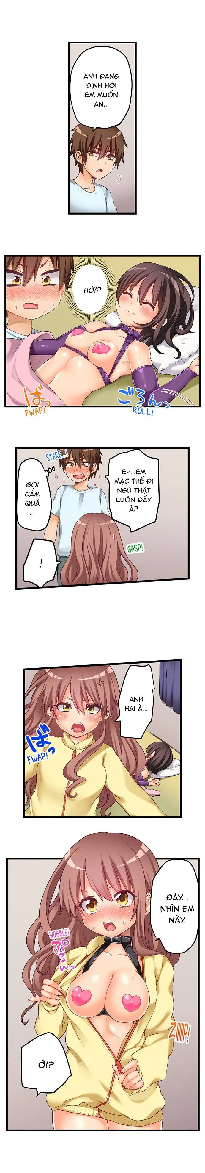 HentaiVN.net - Ảnh 9 - My First Time is with.... My Little Sister?! - Chap 59