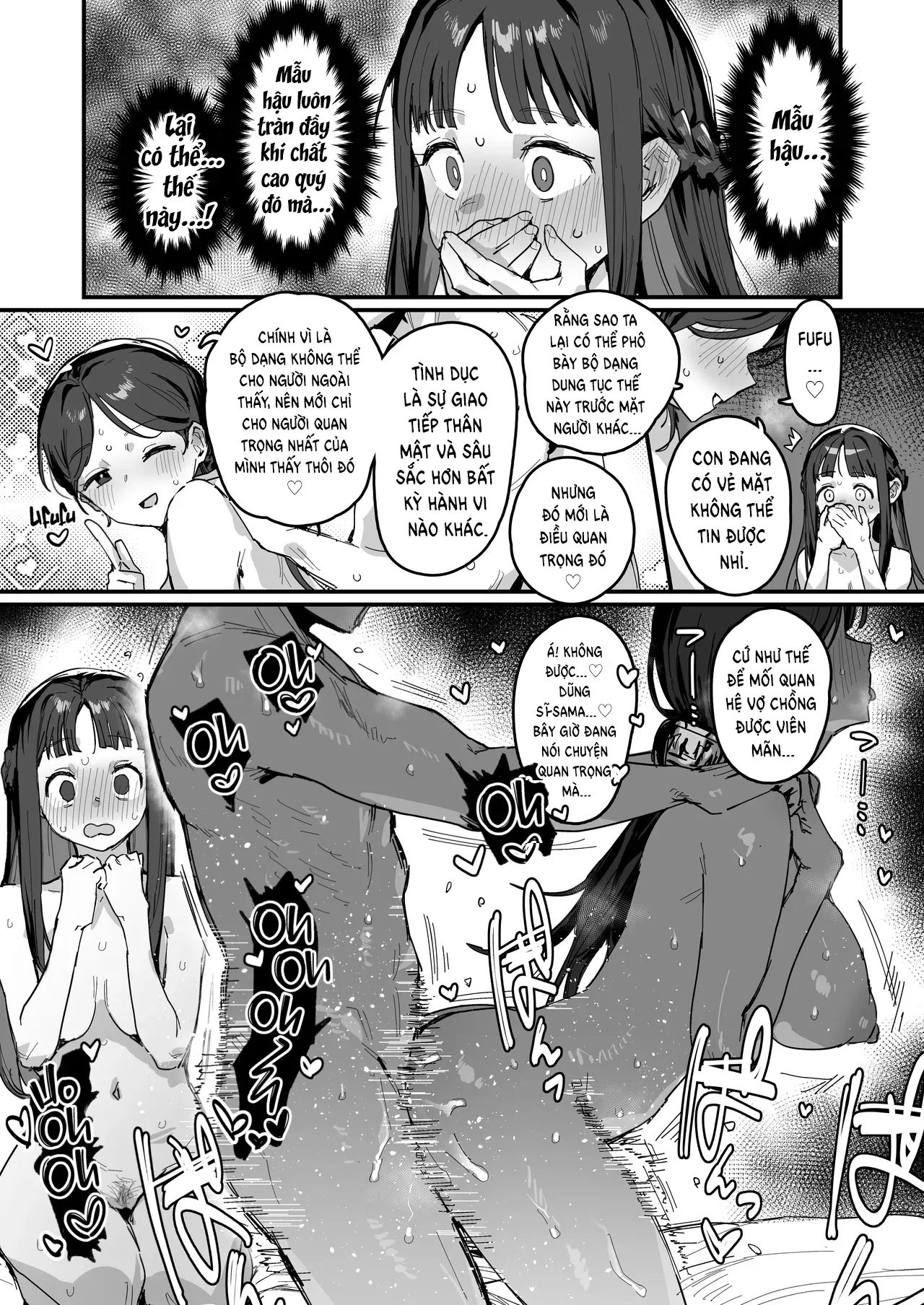 HentaiVN.net - Ảnh 25 - Công chúa và nữ hoàng trả ơn Hiệp sĩ. - Oneshot