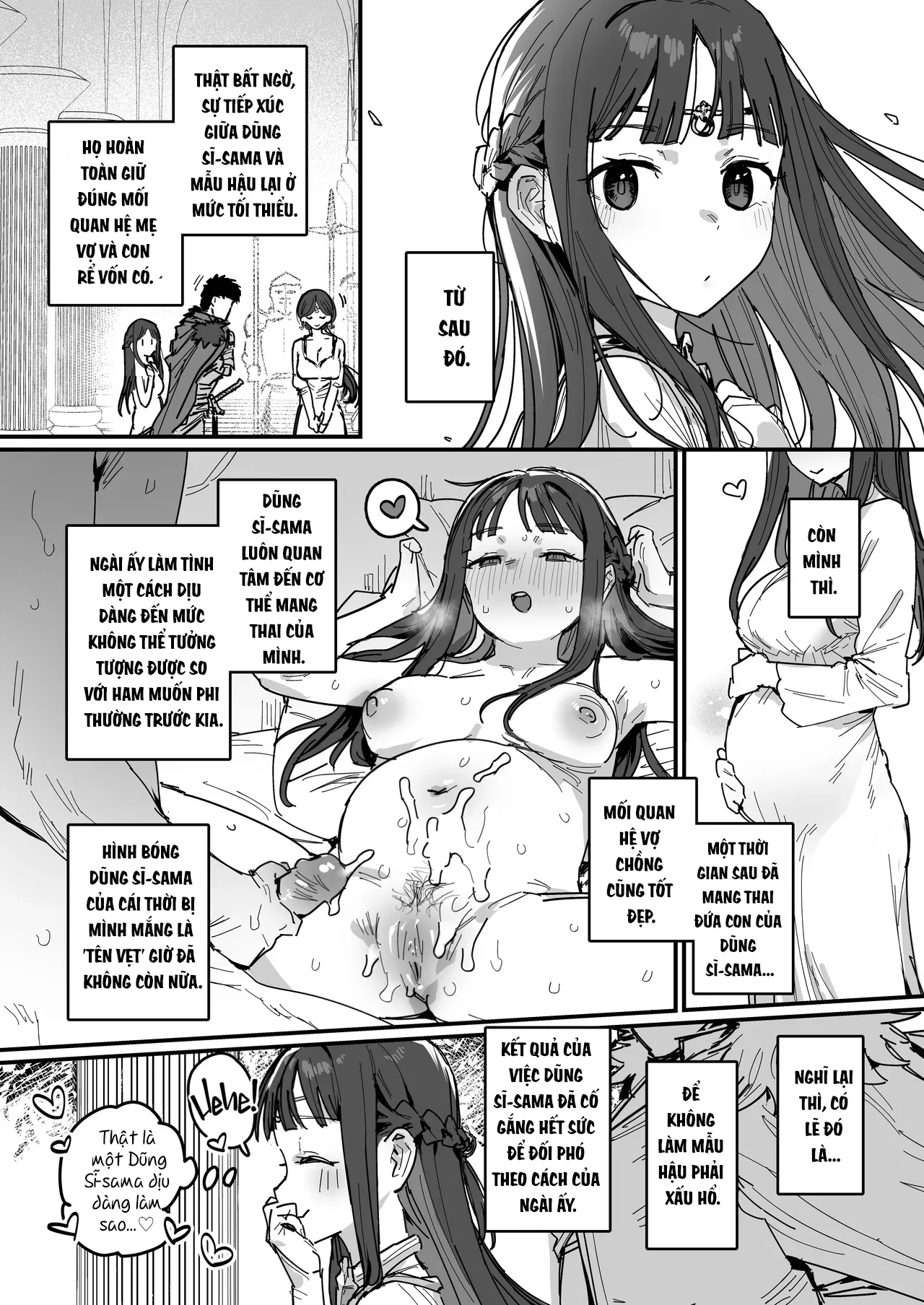 HentaiVN.net - Ảnh 36 - Công chúa và nữ hoàng trả ơn Hiệp sĩ. - Oneshot