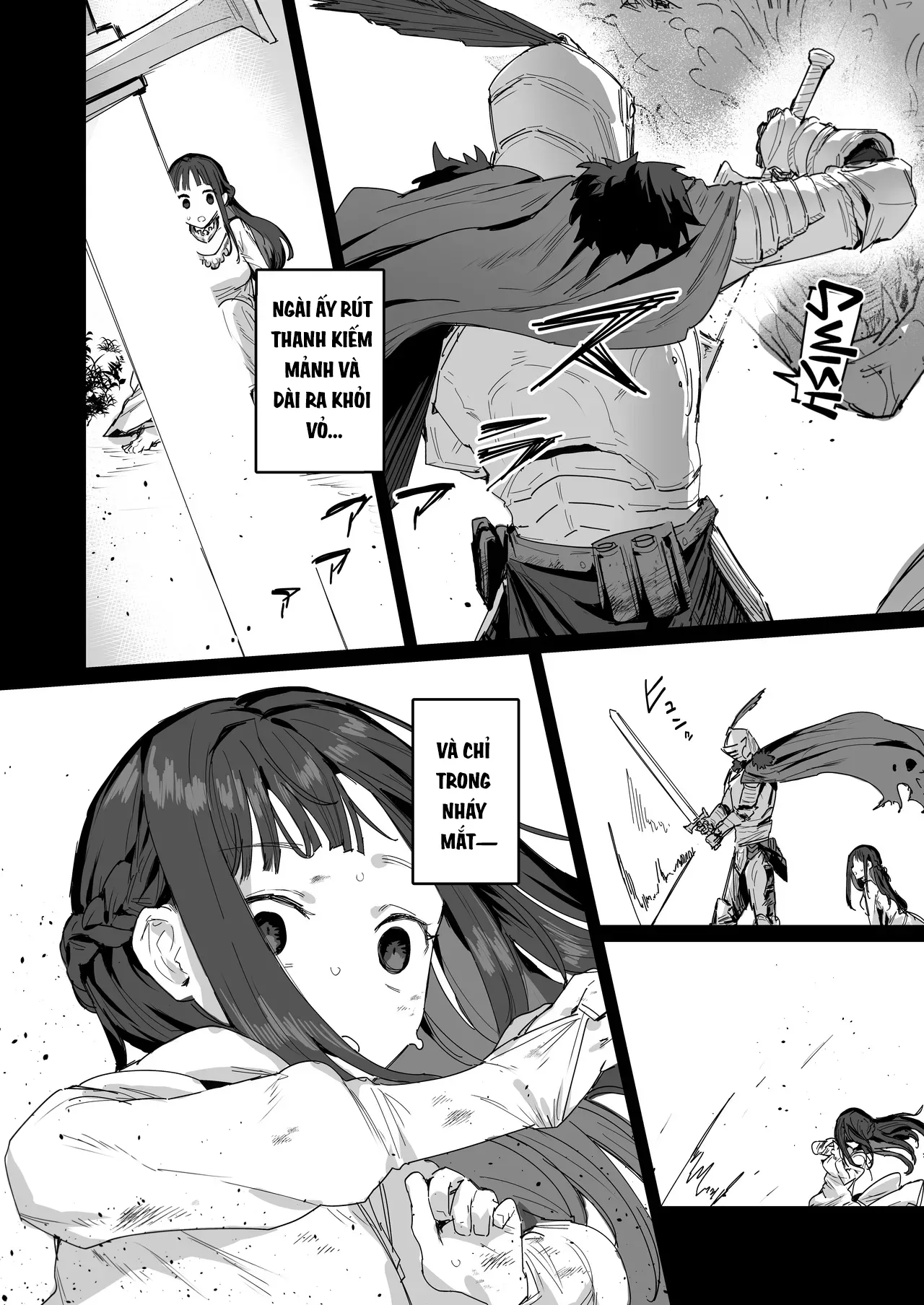 HentaiVN.net - Ảnh 6 - Công chúa và nữ hoàng trả ơn Hiệp sĩ. - Oneshot