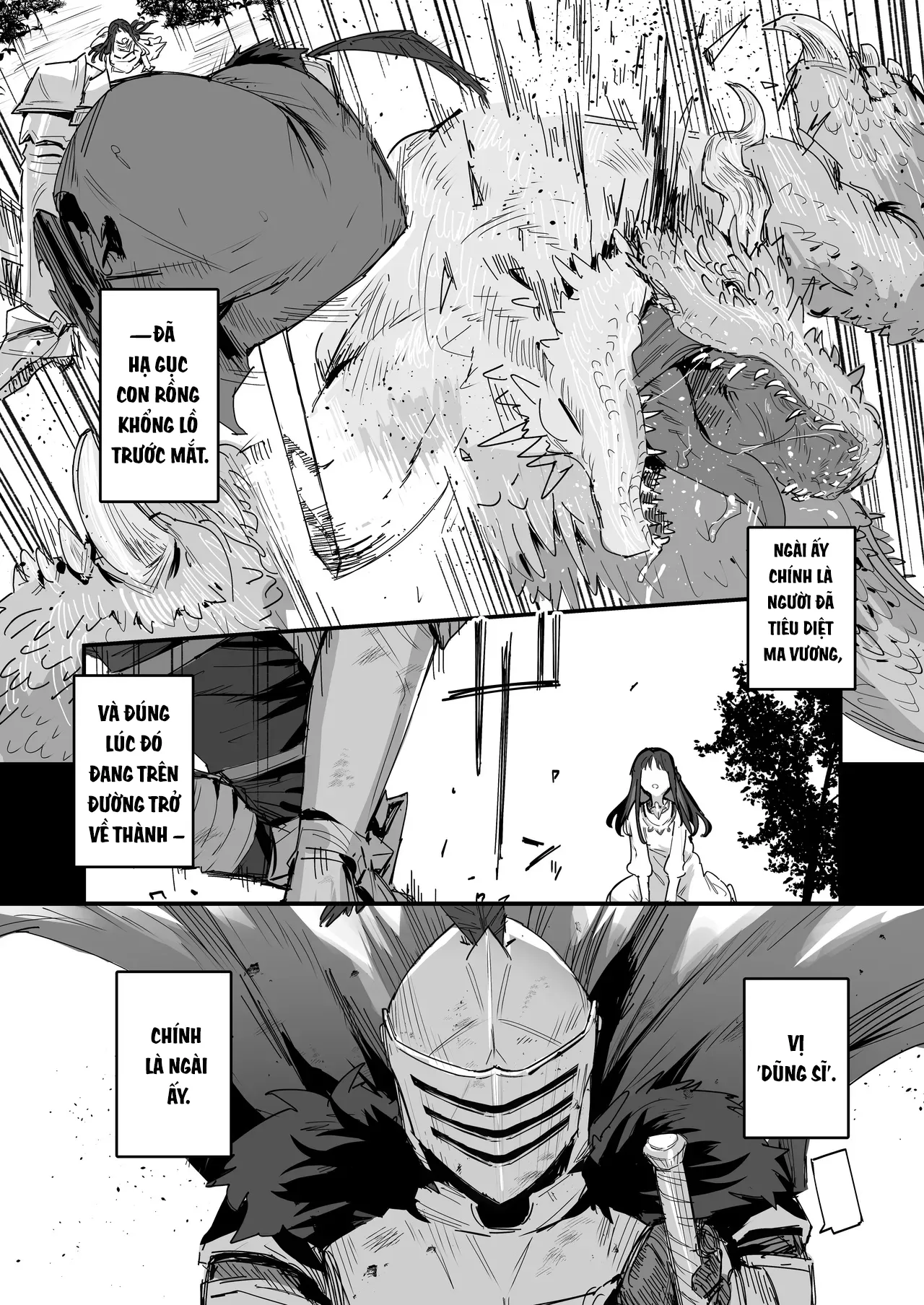 HentaiVN.net - Ảnh 7 - Công chúa và nữ hoàng trả ơn Hiệp sĩ. - Oneshot