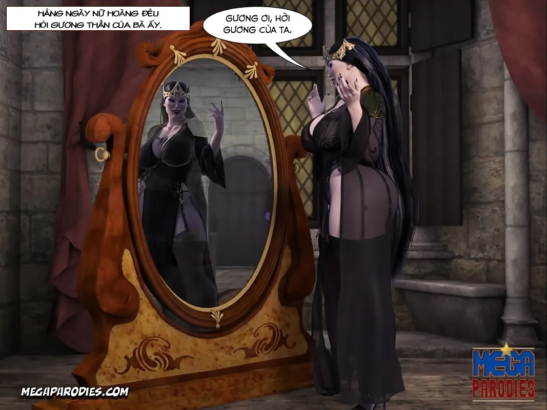 HentaiVN.net - Ảnh 4 - Snow White - Vol1 - Chap 1: Gưỡng ơi, hỡi gương của ta.