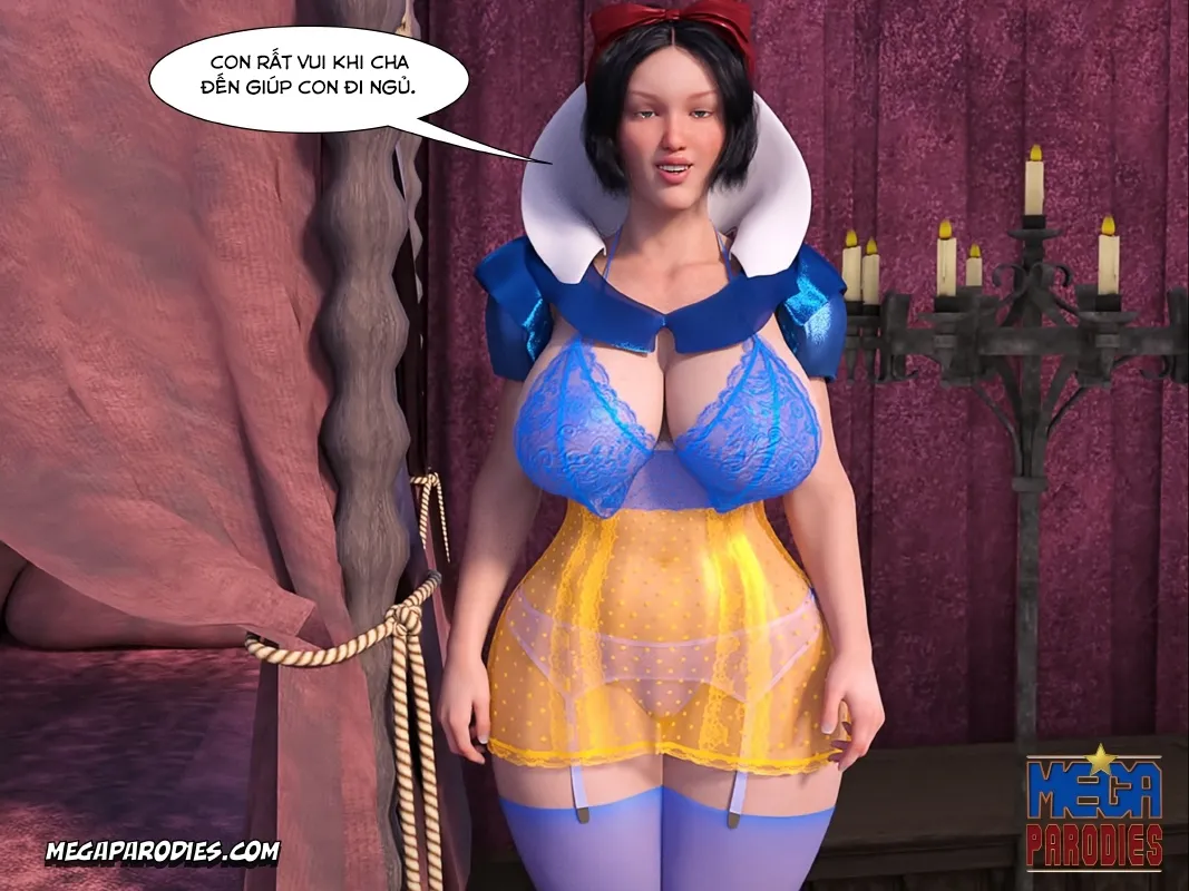 HentaiVN.net - Ảnh 3 - Snow White - Vol1 - Chap 3: Thật tuyệt khi có cha.