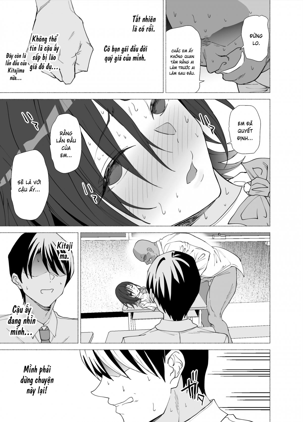 HentaiVN.net - Ảnh 15 - Được thầy giáo chủ nhiệm an ủi - Oneshot