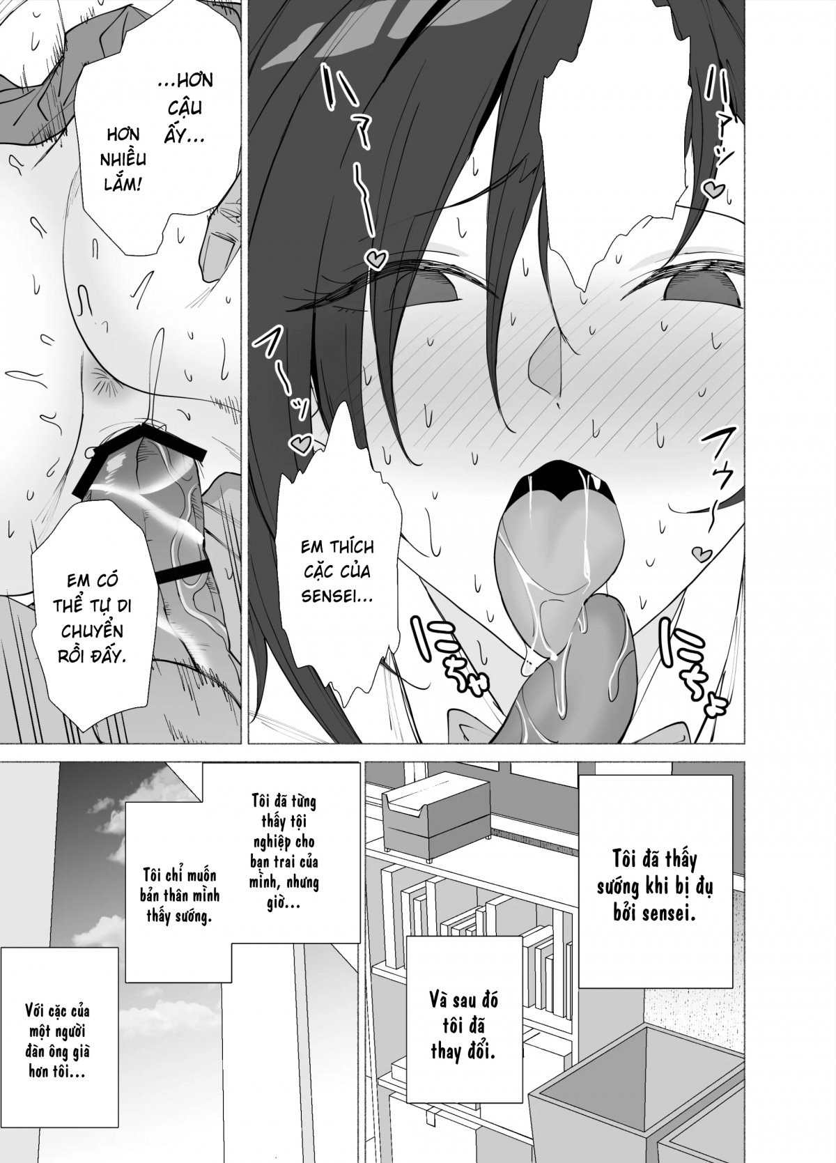 HentaiVN.net - Ảnh 47 - Được thầy giáo chủ nhiệm an ủi - Oneshot