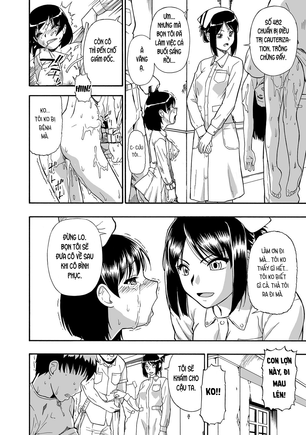 HentaiVN.net - Ảnh 4 - Gusha no Ishi [愚者の石] - Chap 2: Quá trình điều trị.