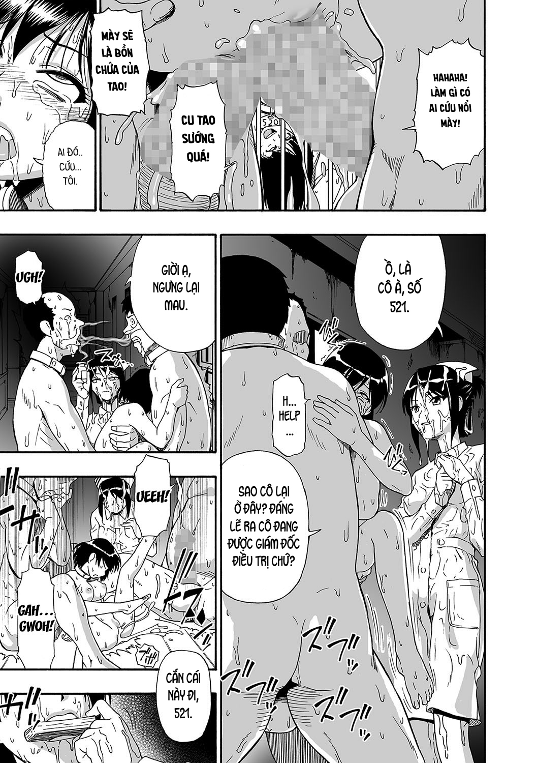 HentaiVN.net - Ảnh 21 - Gusha no Ishi [愚者の石] - Chap 3: Đào tẩu.