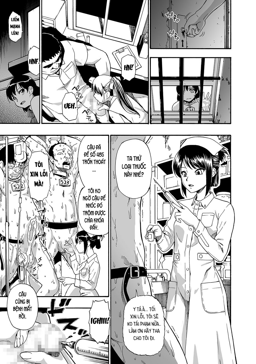 HentaiVN.net - Ảnh 3 - Gusha no Ishi [愚者の石] - Chap 3: Đào tẩu.