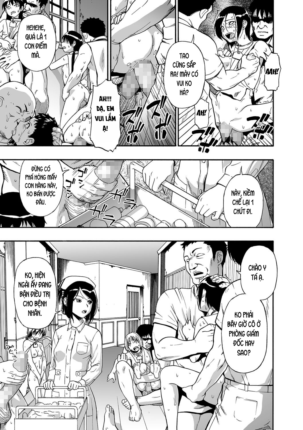 HentaiVN.net - Ảnh 5 - Gusha no Ishi [愚者の石] - Chap 6: Giám đốc mới.