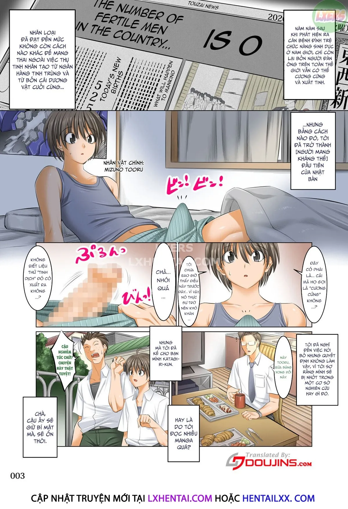 HentaiVN.net - Ảnh 6 - A World Where All Men But Me Are Impotent [Boku Igai Inpo No Sekai Taiiku Kyoushi Hen] - Chap 1 - Homeroom Teacher Edition