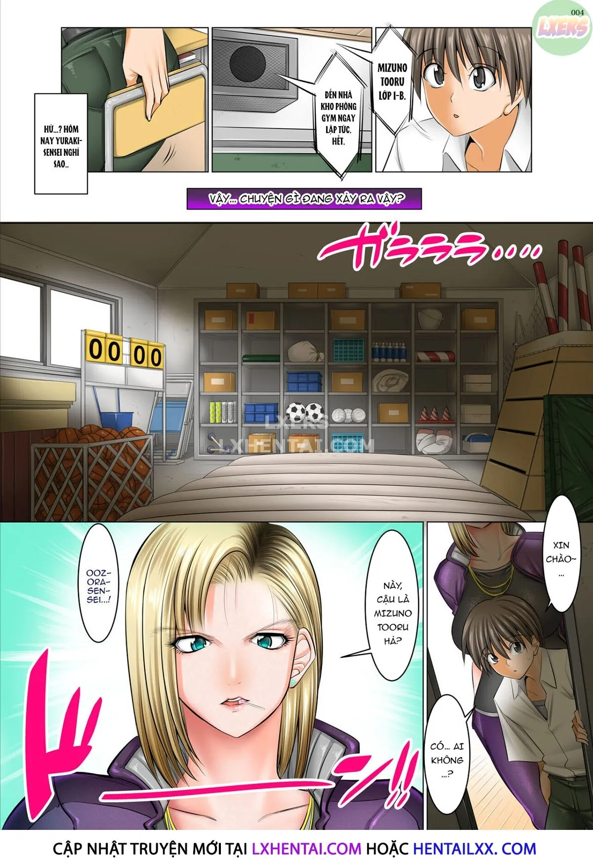 HentaiVN.net - Ảnh 7 - A World Where All Men But Me Are Impotent [Boku Igai Inpo No Sekai Taiiku Kyoushi Hen] - Chap 2 - P.E. Teacher Edition