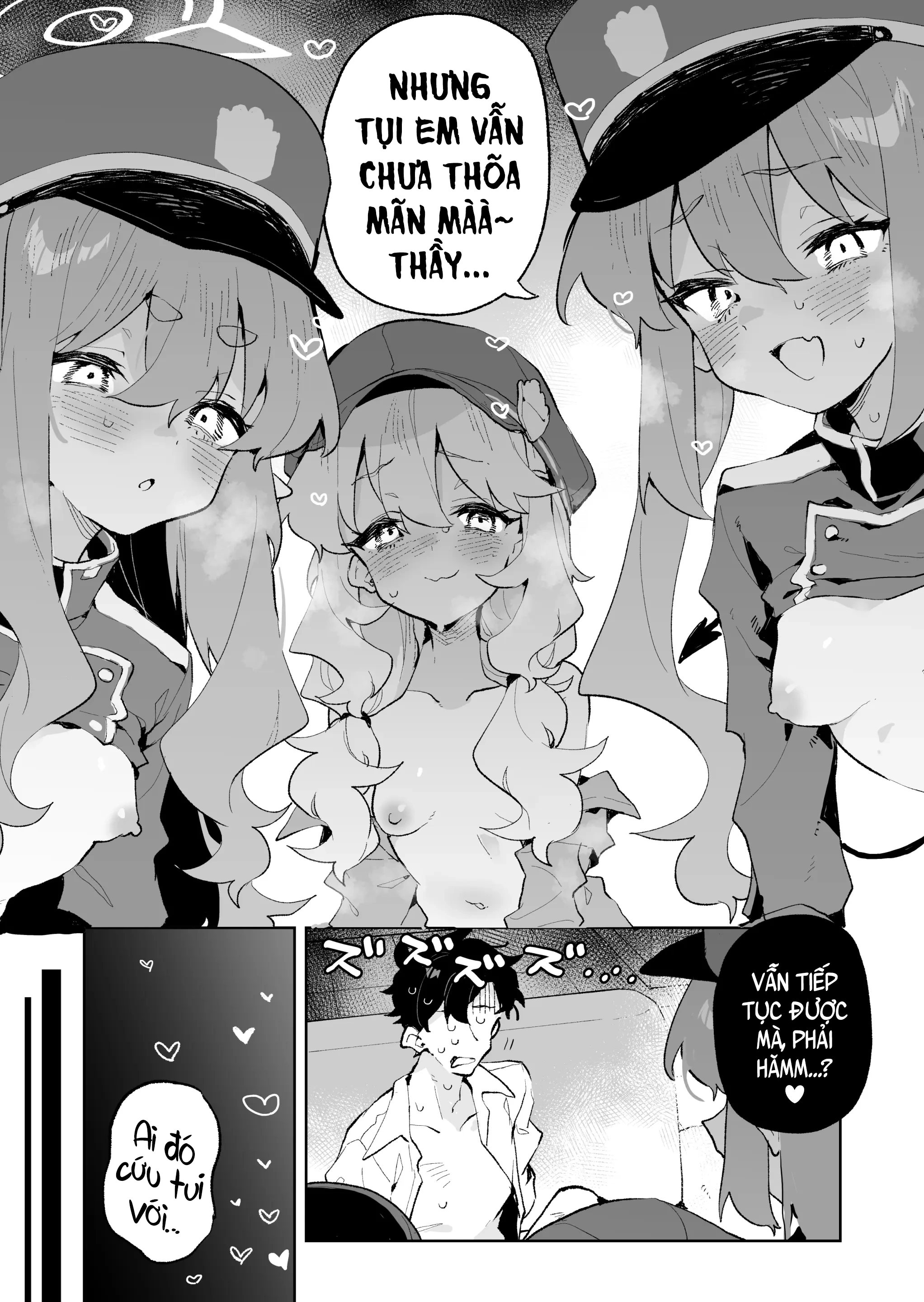 HentaiVN.net - Ảnh 42 - Chạy đâu cho thoát! Đố thầy đỡ được luôn! - nay sn tui hehe