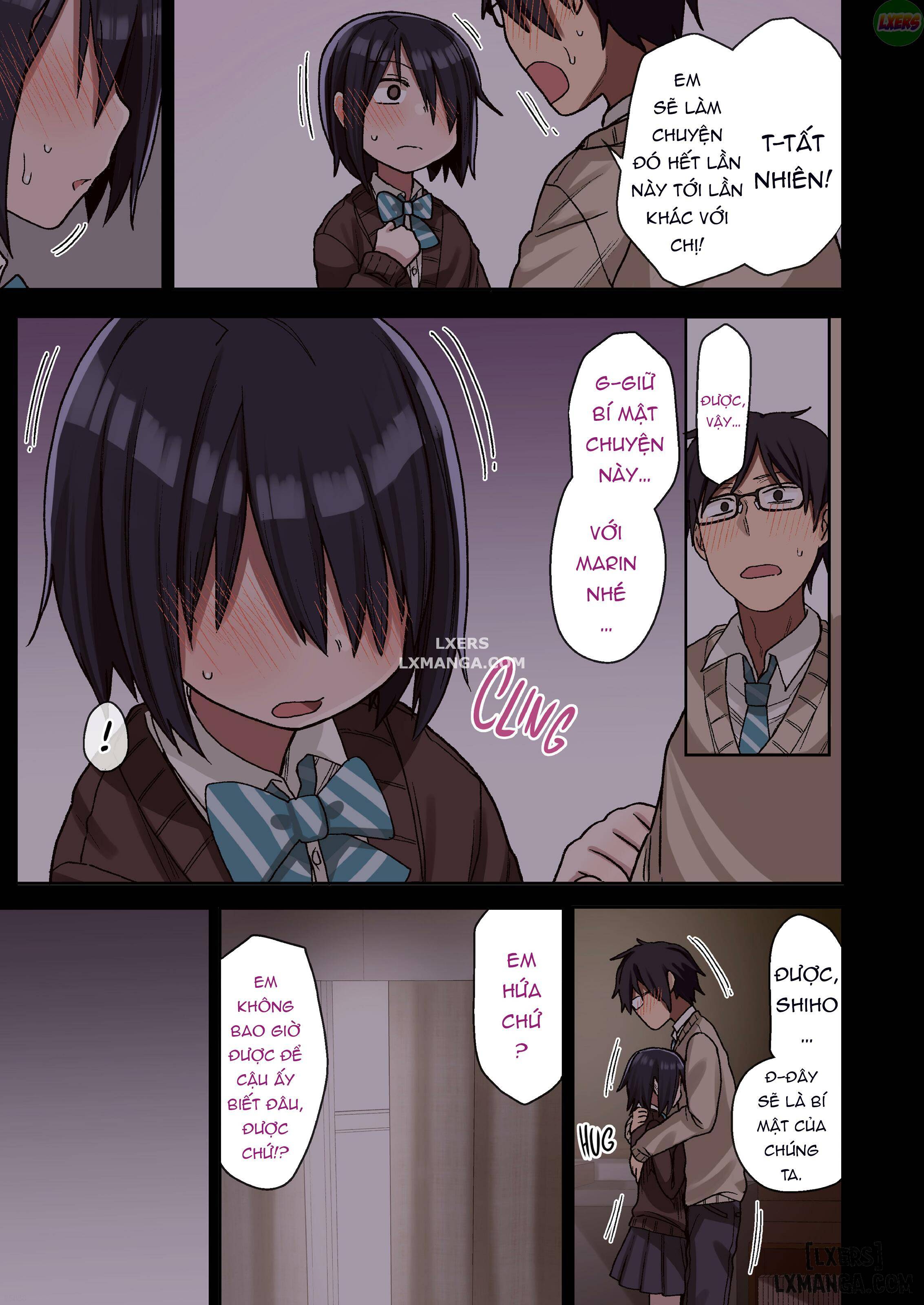 HentaiVN.net - Ảnh 37 - Bí Mật Dâm Dục Của Tôi Với Senpai - Chapter 1