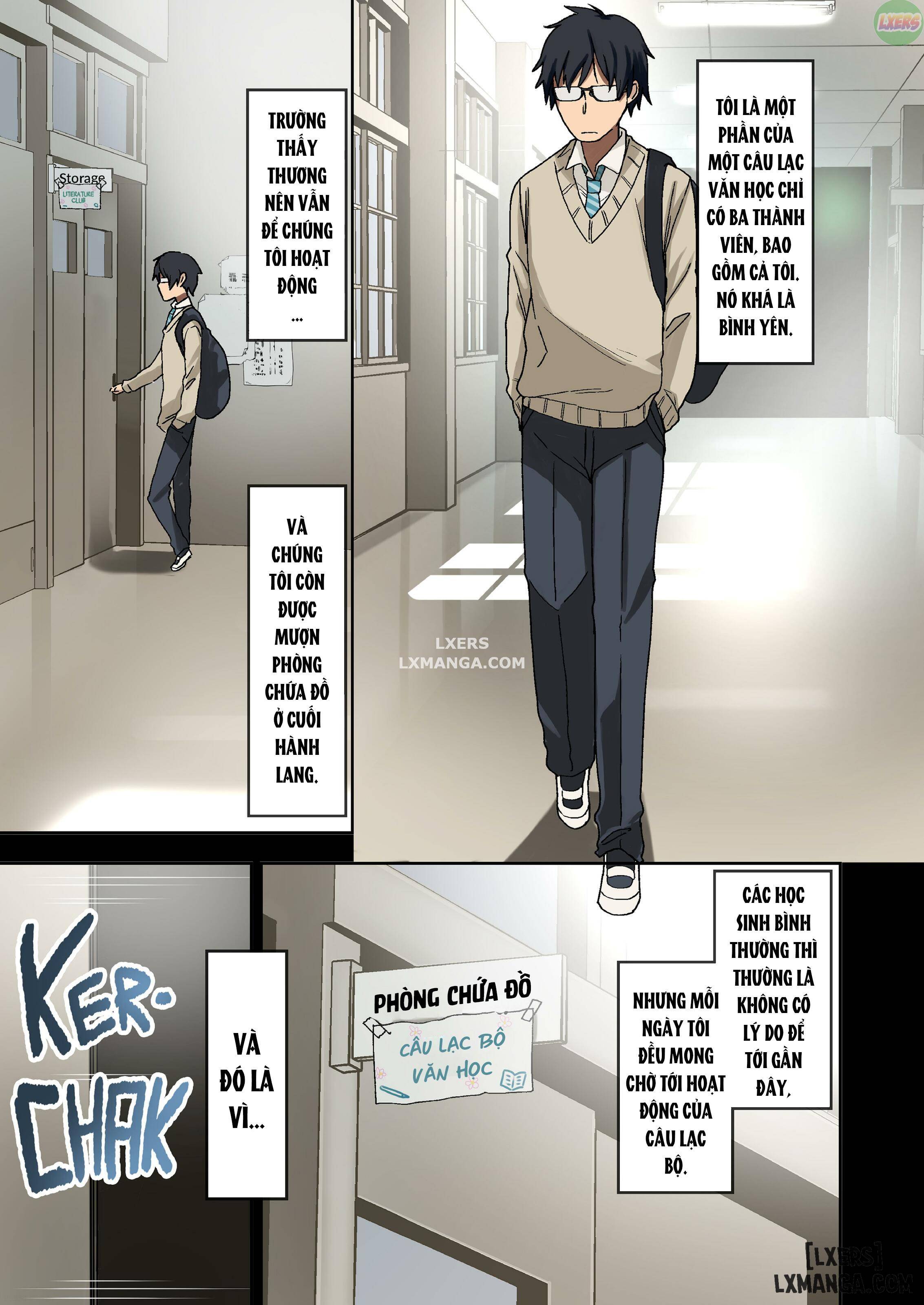 HentaiVN.net - Ảnh 5 - Bí Mật Dâm Dục Của Tôi Với Senpai - Chapter 1