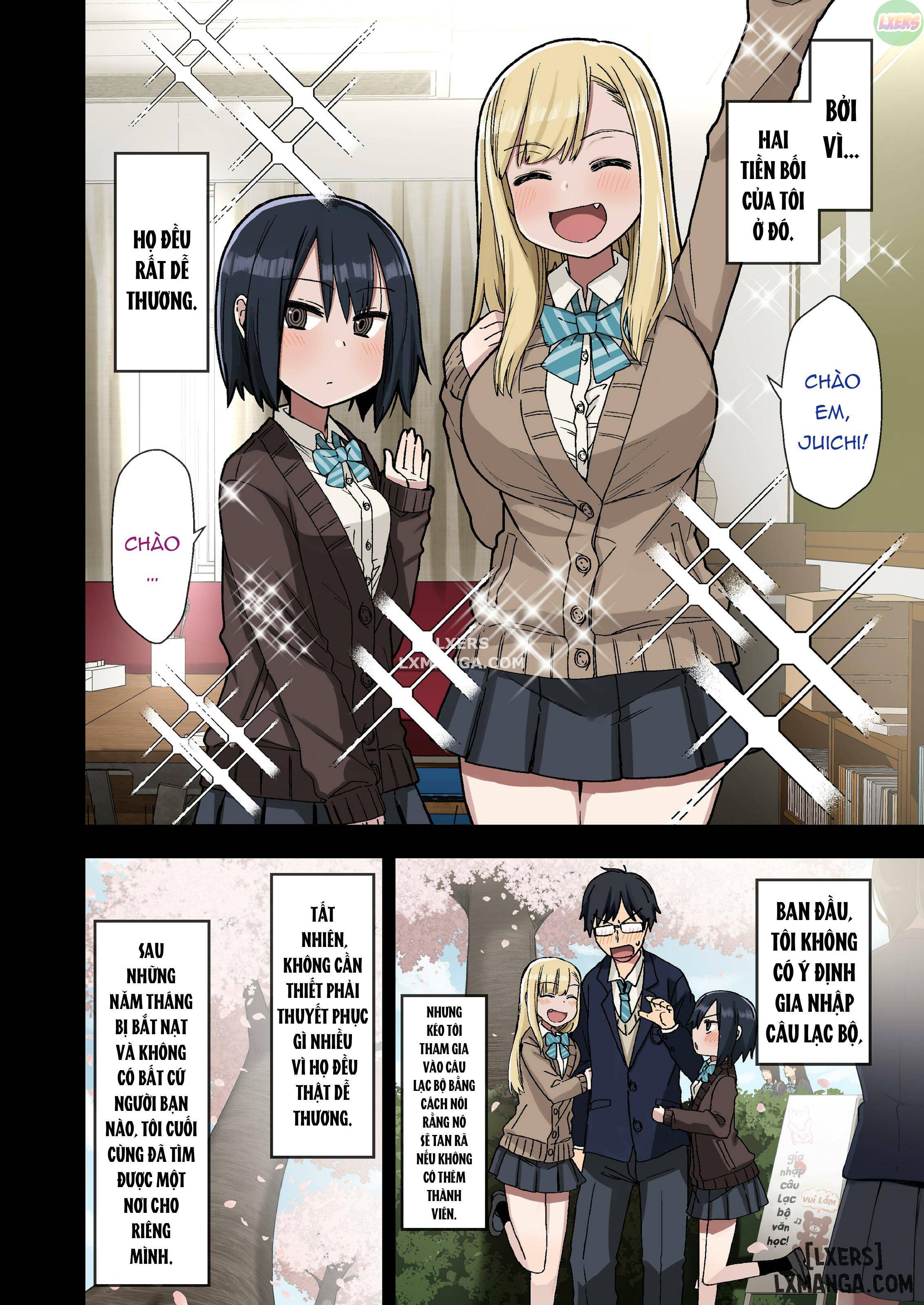 HentaiVN.net - Ảnh 6 - Bí Mật Dâm Dục Của Tôi Với Senpai - Chapter 1