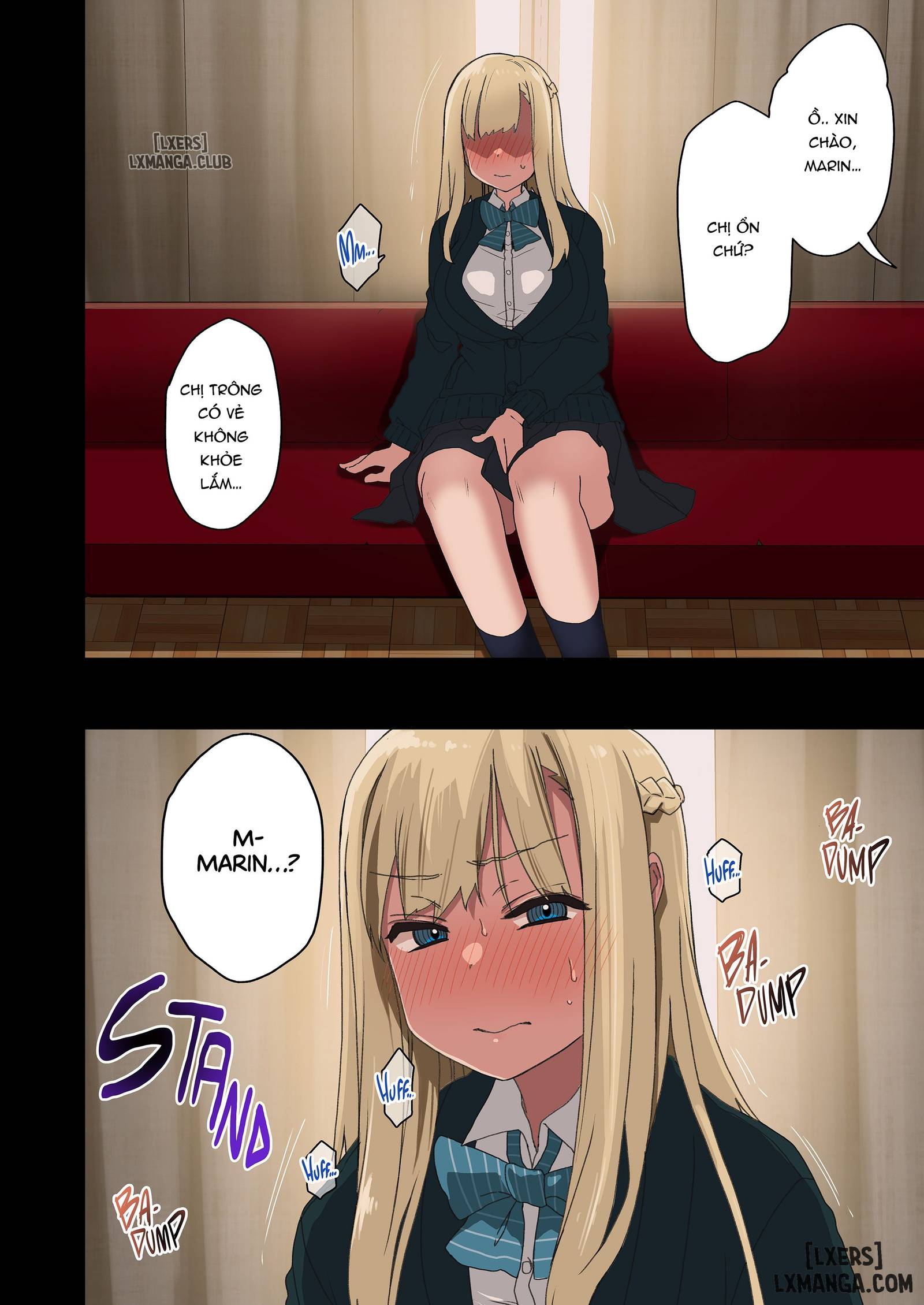 HentaiVN.net - Ảnh 12 - Bí Mật Dâm Dục Của Tôi Với Senpai - Chapter 4
