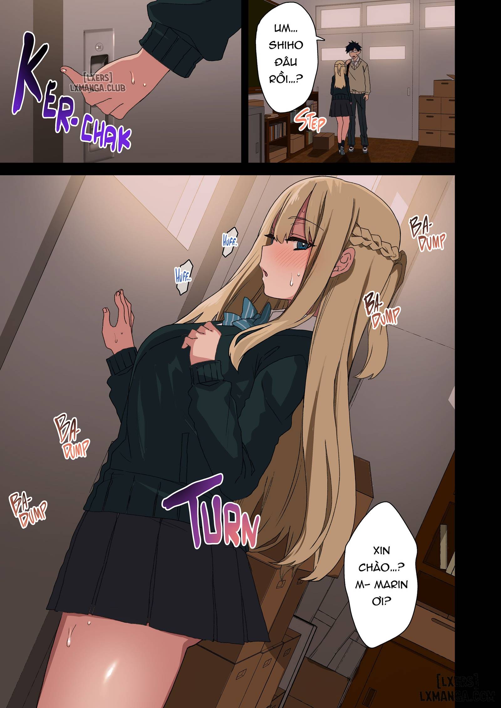 HentaiVN.net - Ảnh 13 - Bí Mật Dâm Dục Của Tôi Với Senpai - Chapter 4
