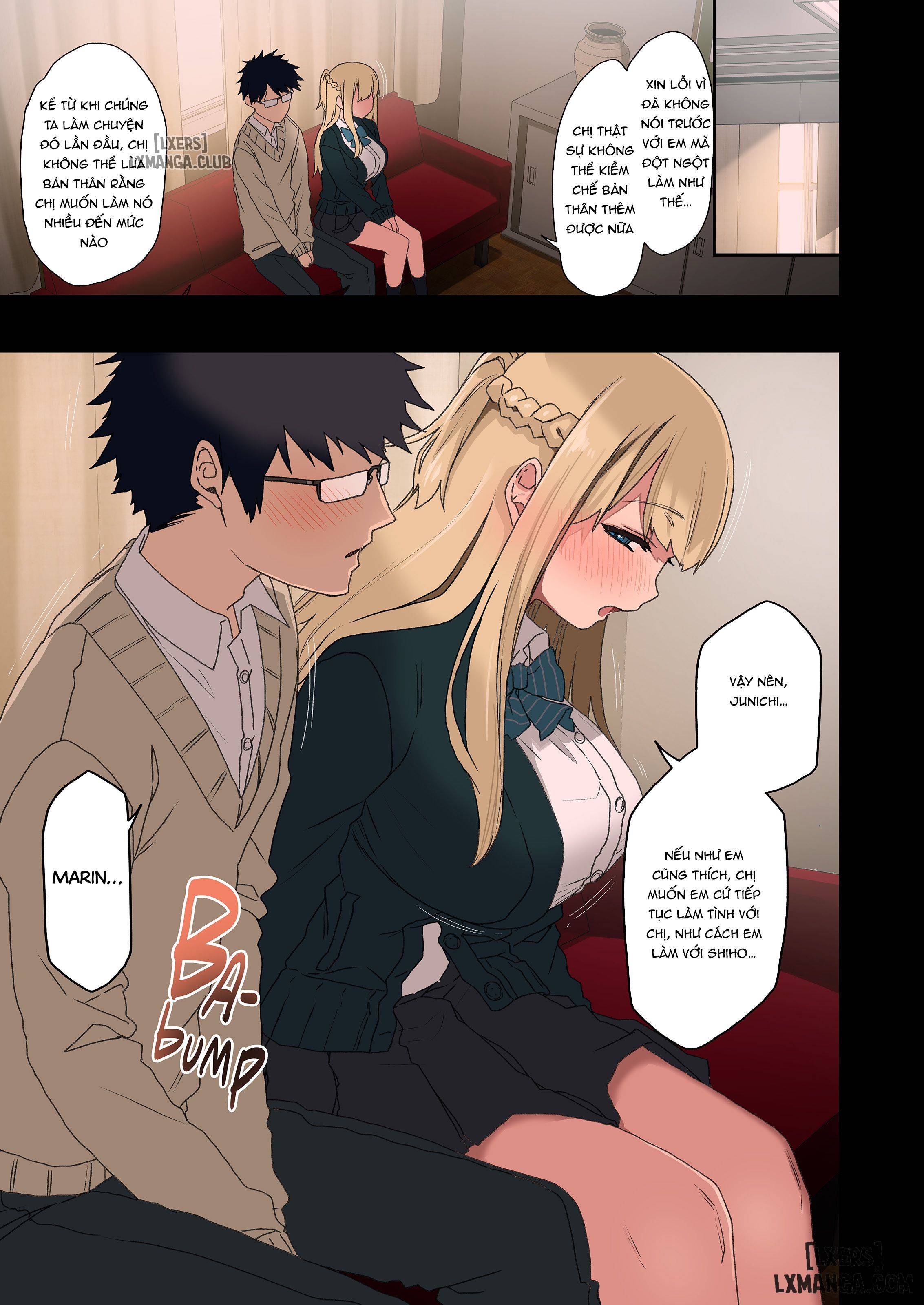 HentaiVN.net - Ảnh 21 - Bí Mật Dâm Dục Của Tôi Với Senpai - Chapter 4