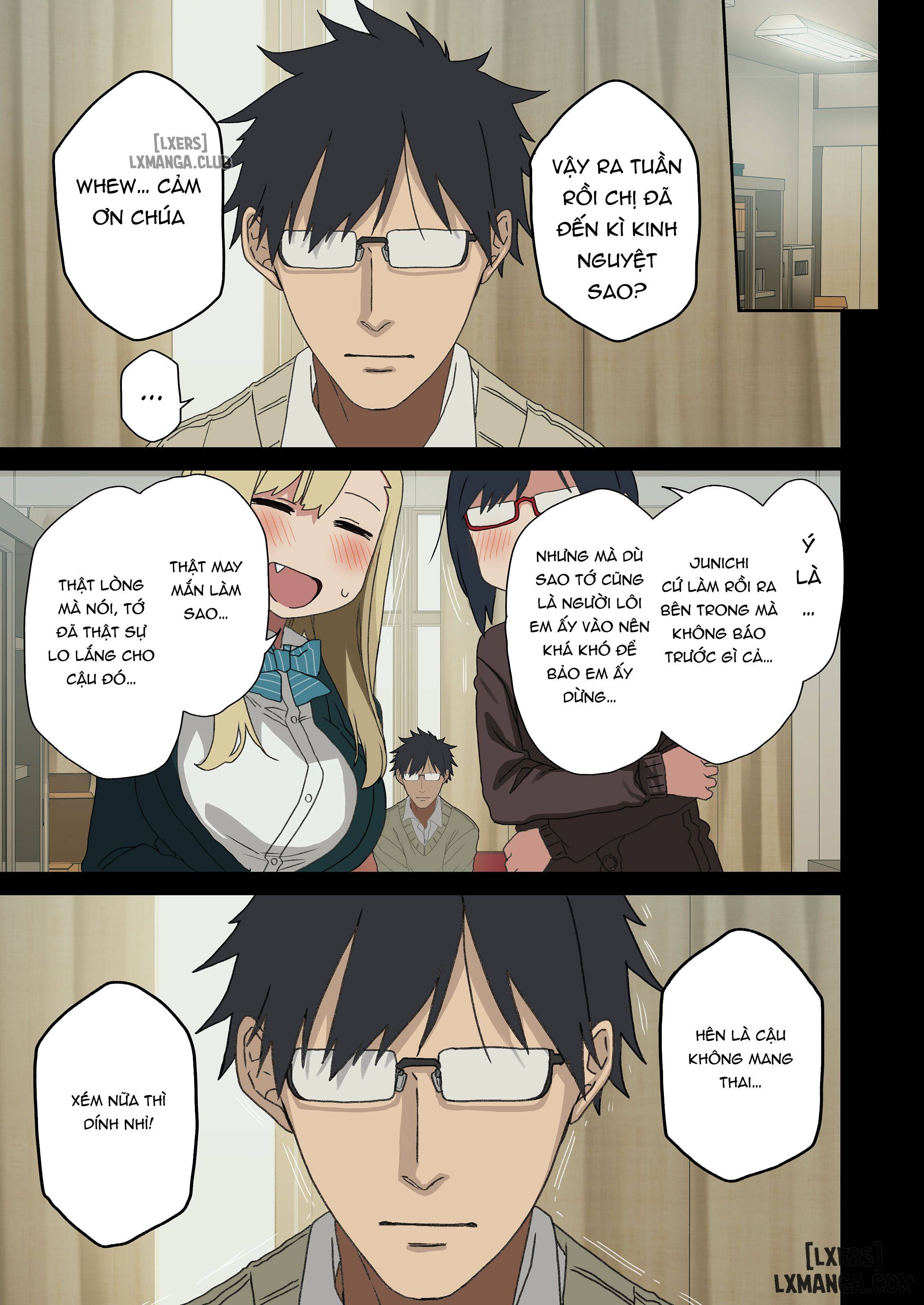 HentaiVN.net - Ảnh 23 - Bí Mật Dâm Dục Của Tôi Với Senpai - Chapter 4