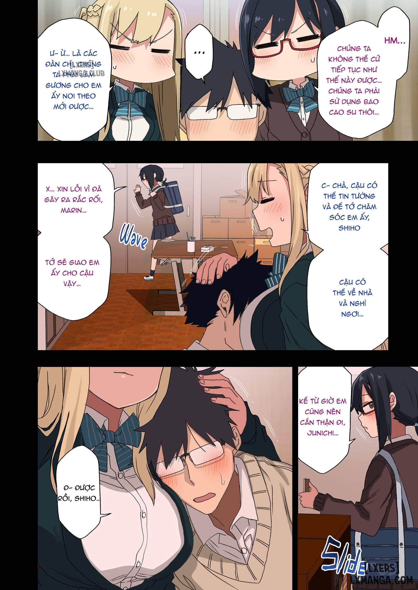 HentaiVN.net - Ảnh 26 - Bí Mật Dâm Dục Của Tôi Với Senpai - Chapter 4
