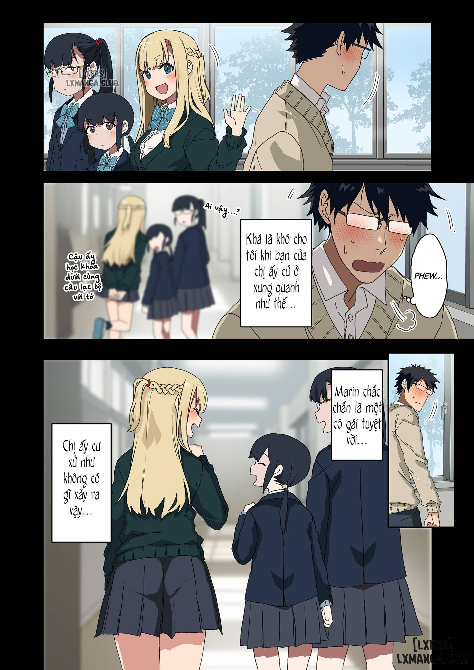 HentaiVN.net - Ảnh 32 - Bí Mật Dâm Dục Của Tôi Với Senpai - Chapter 4