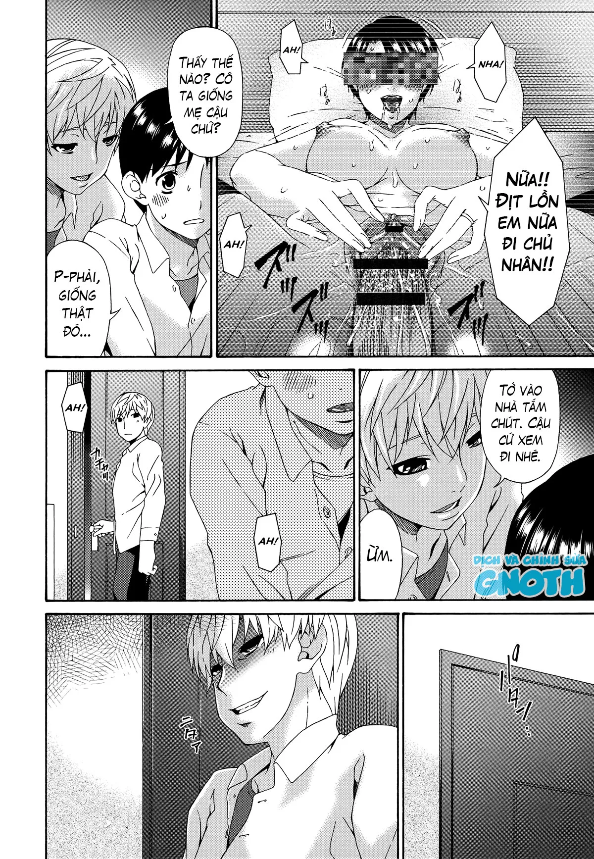 HentaiVN.net - Ảnh 22 - Boku no Kaa-san wa Yuujin no Mesuinu [My Mother is My Friend's Slave] - Chap 1