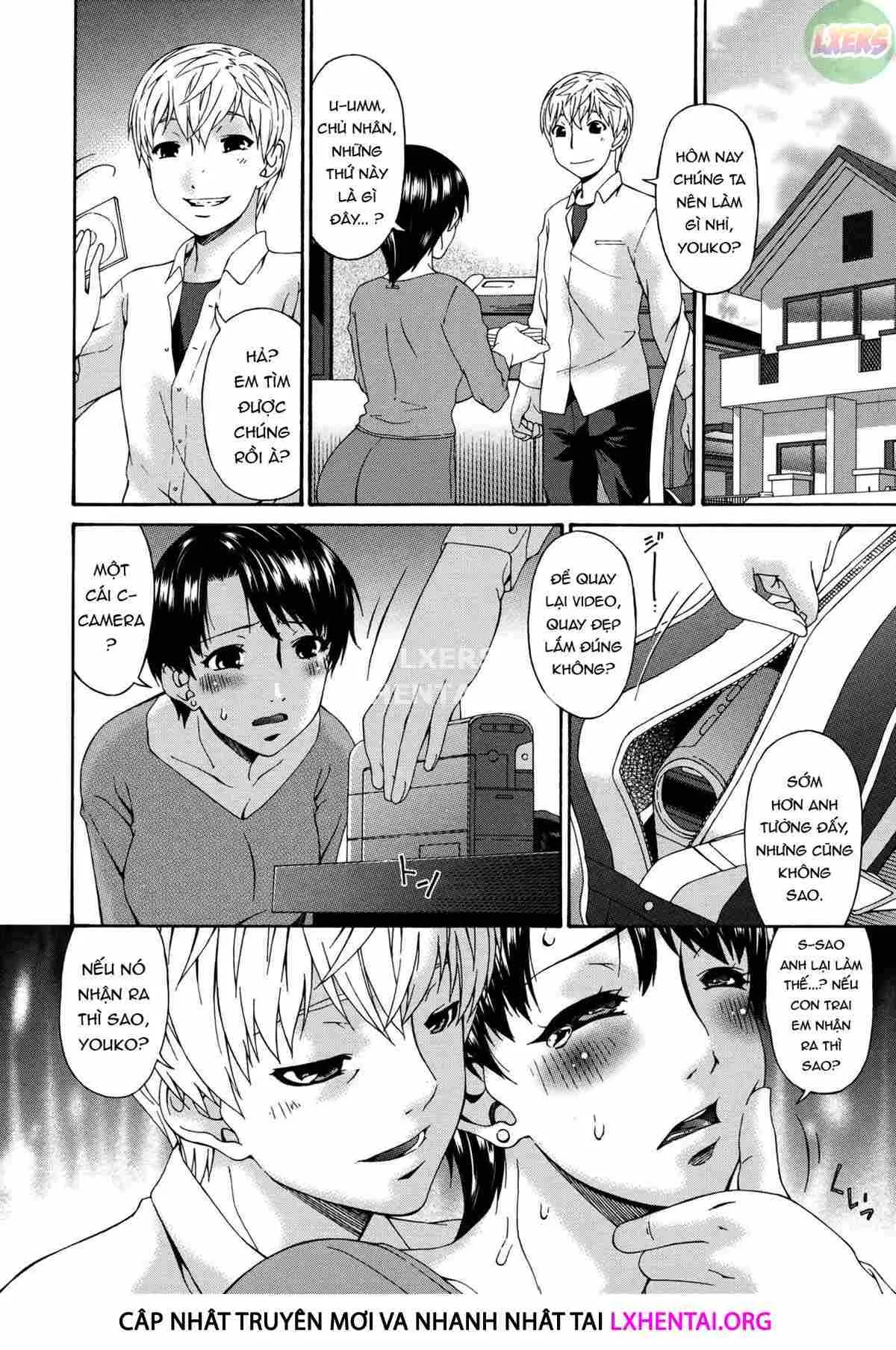 HentaiVN.net - Ảnh 11 - Boku no Kaa-san wa Yuujin no Mesuinu [My Mother is My Friend's Slave] - Chap 2