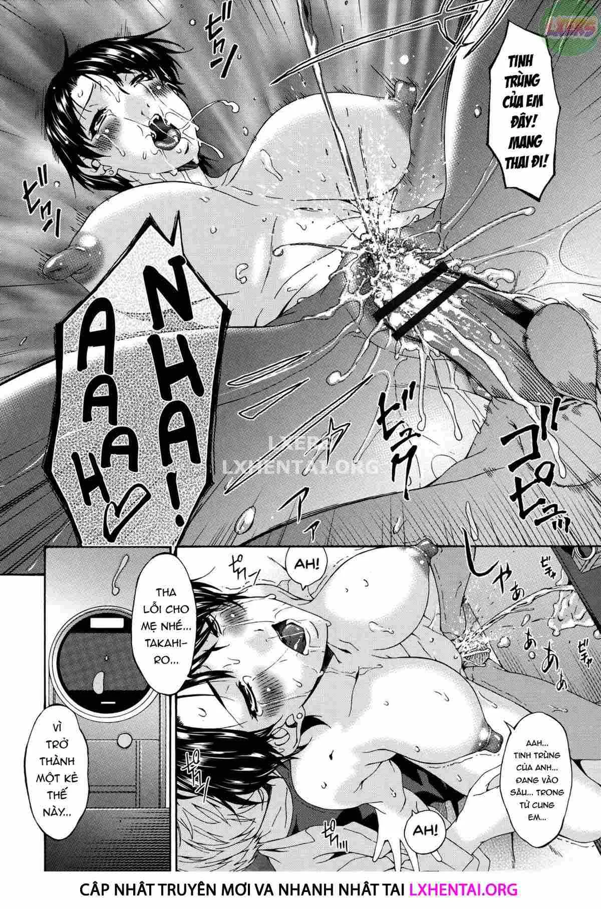 HentaiVN.net - Ảnh 17 - Boku no Kaa-san wa Yuujin no Mesuinu [My Mother is My Friend's Slave] - Chap 2