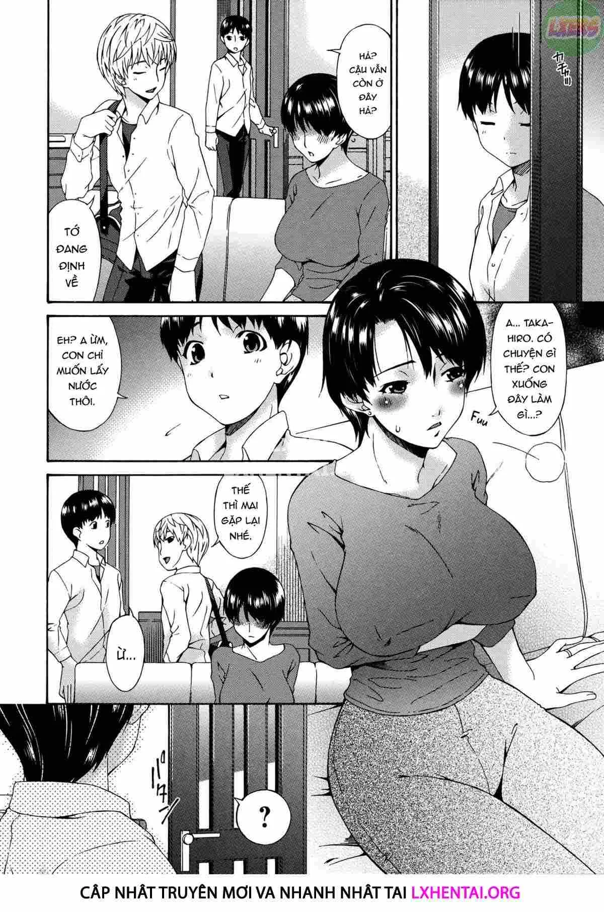 HentaiVN.net - Ảnh 7 - Boku no Kaa-san wa Yuujin no Mesuinu [My Mother is My Friend's Slave] - Chap 2