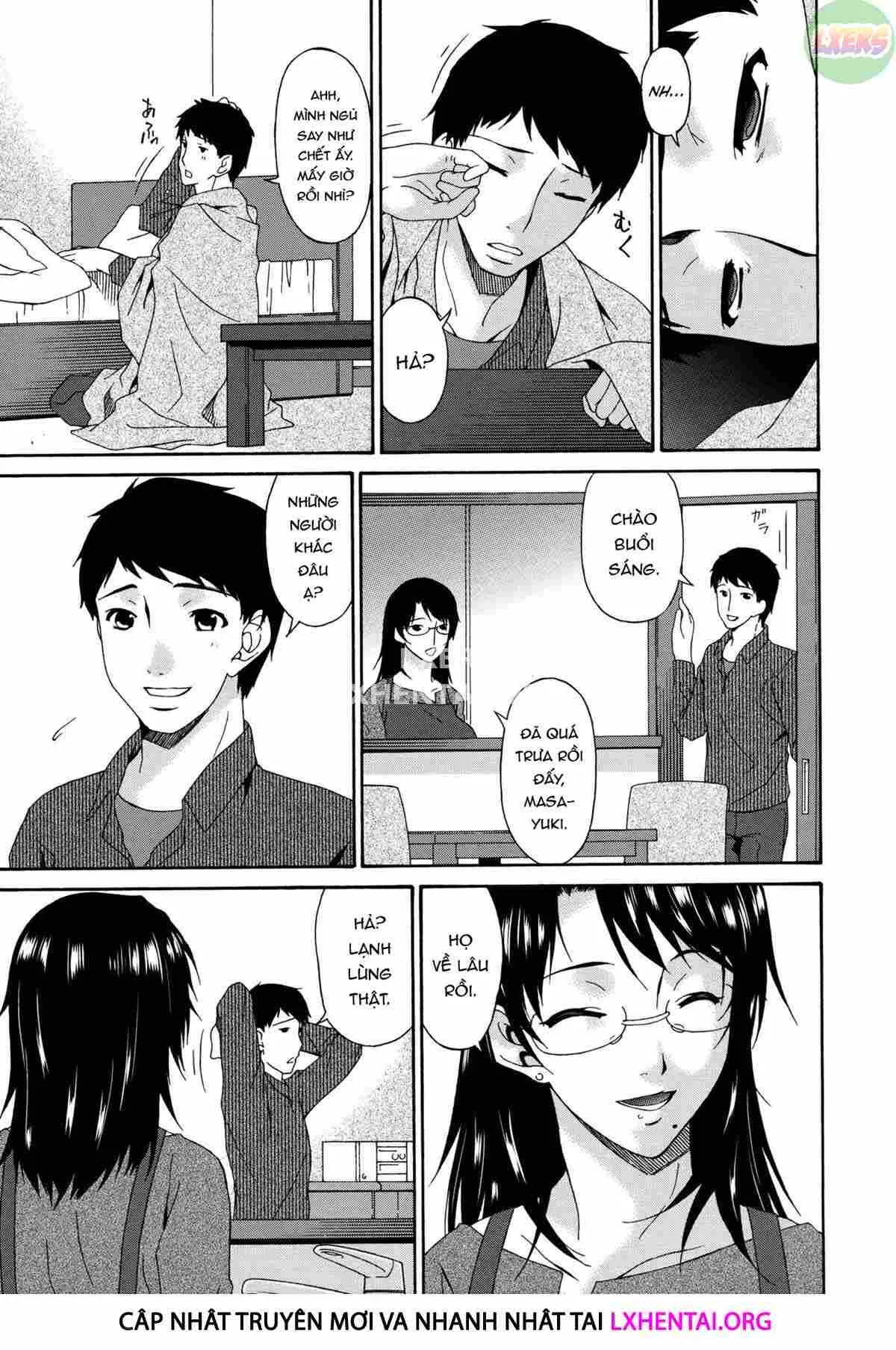 HentaiVN.net - Ảnh 20 - Boku no Kaa-san wa Yuujin no Mesuinu [My Mother is My Friend's Slave] - Chap 3