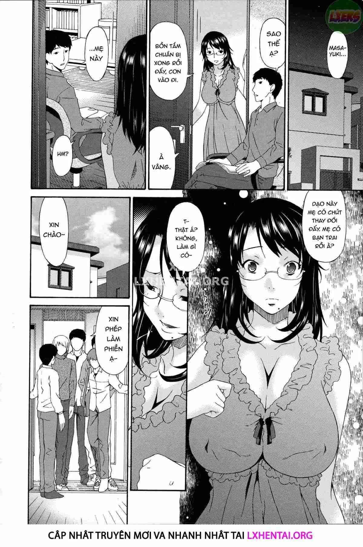 HentaiVN.net - Ảnh 19 - Boku no Kaa-san wa Yuujin no Mesuinu [My Mother is My Friend's Slave] - Chap 4