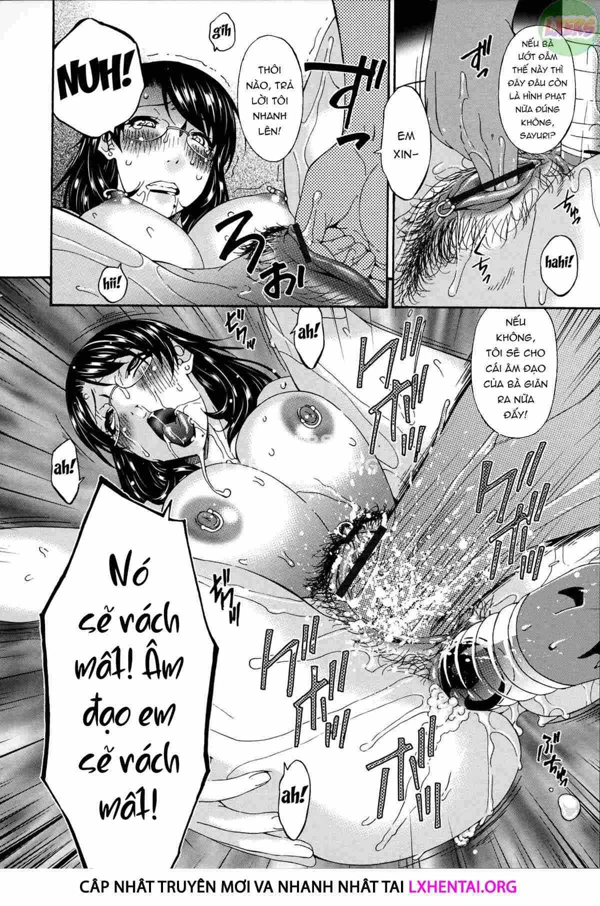 HentaiVN.net - Ảnh 17 - Boku no Kaa-san wa Yuujin no Mesuinu [My Mother is My Friend's Slave] - Chap 5
