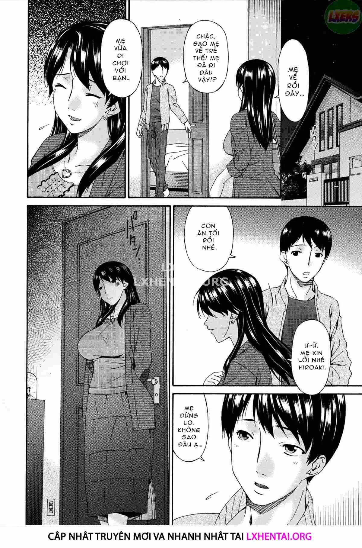 HentaiVN.net - Ảnh 15 - Boku no Kaa-san wa Yuujin no Mesuinu [My Mother is My Friend's Slave] - Chap 7