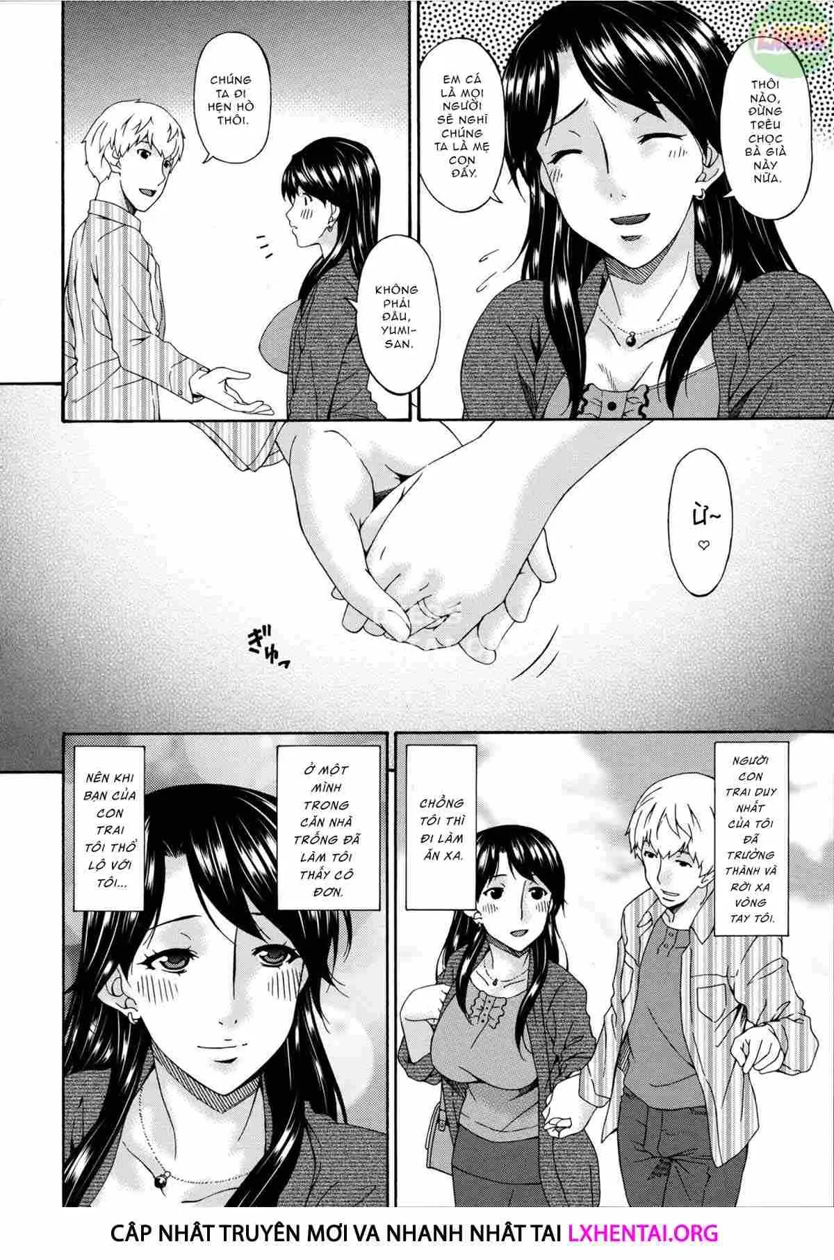 HentaiVN.net - Ảnh 3 - Boku no Kaa-san wa Yuujin no Mesuinu [My Mother is My Friend's Slave] - Chap 7