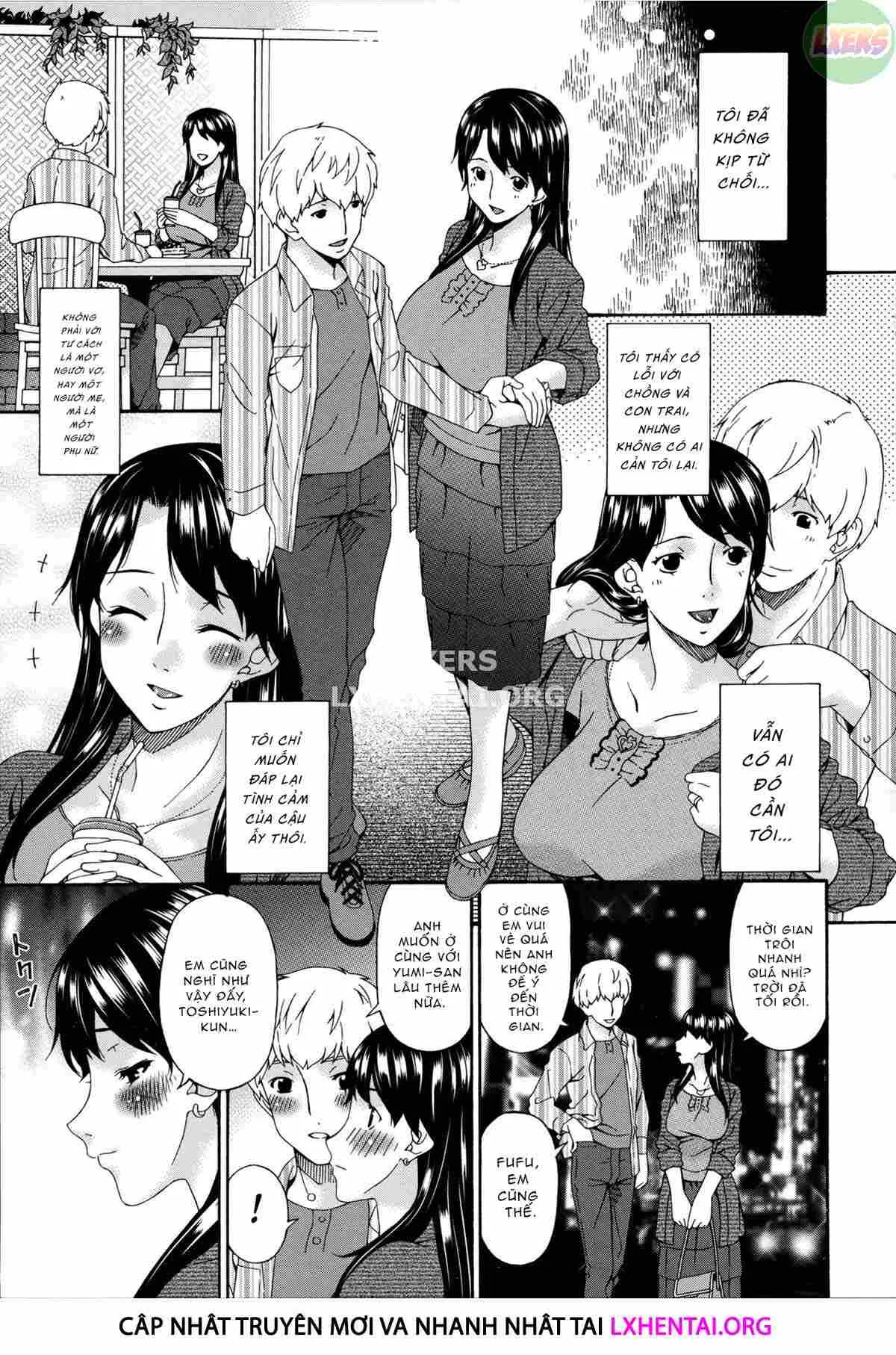 HentaiVN.net - Ảnh 4 - Boku no Kaa-san wa Yuujin no Mesuinu [My Mother is My Friend's Slave] - Chap 7