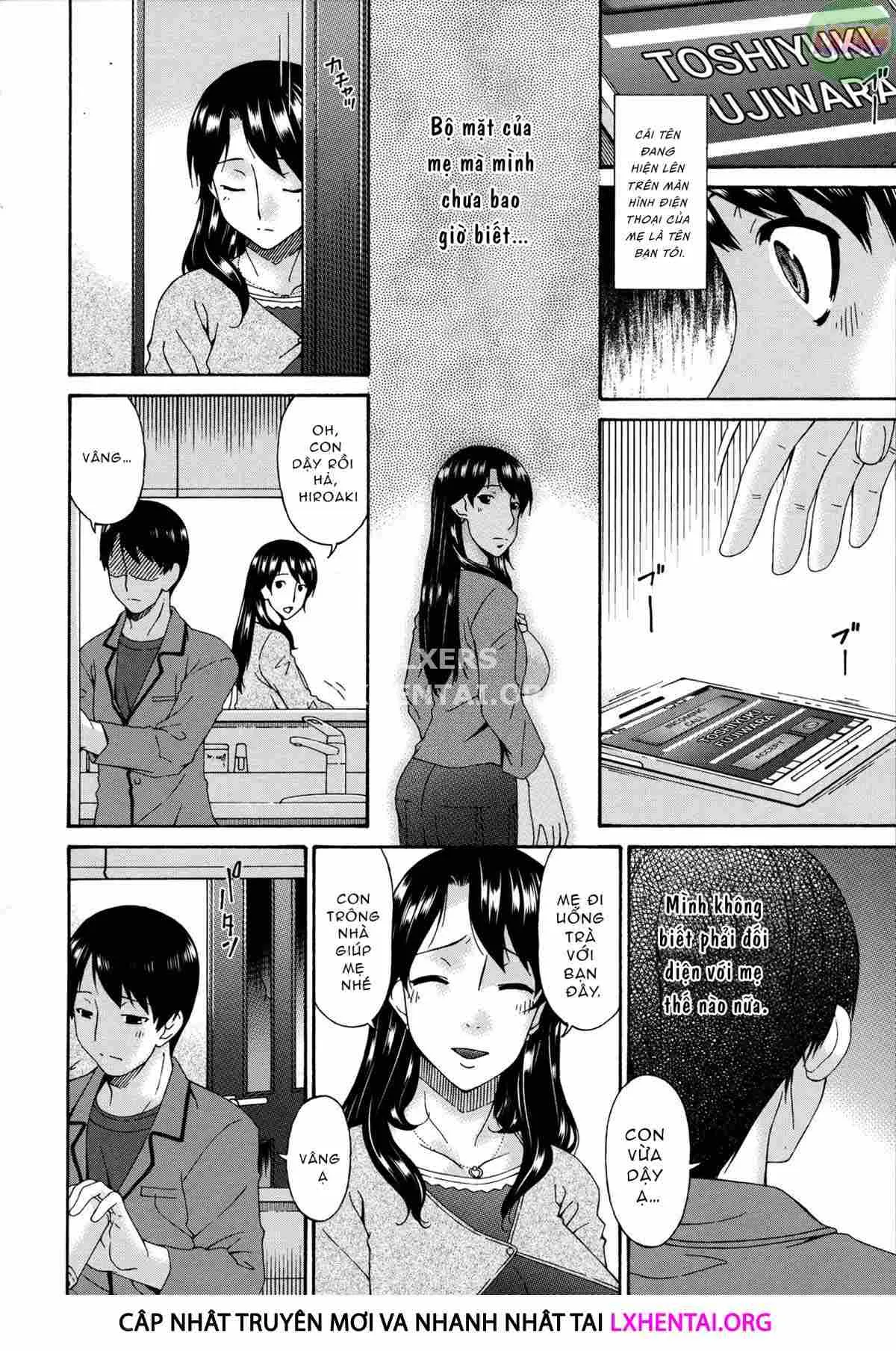 HentaiVN.net - Ảnh 8 - Boku no Kaa-san wa Yuujin no Mesuinu [My Mother is My Friend's Slave] - Chap 8