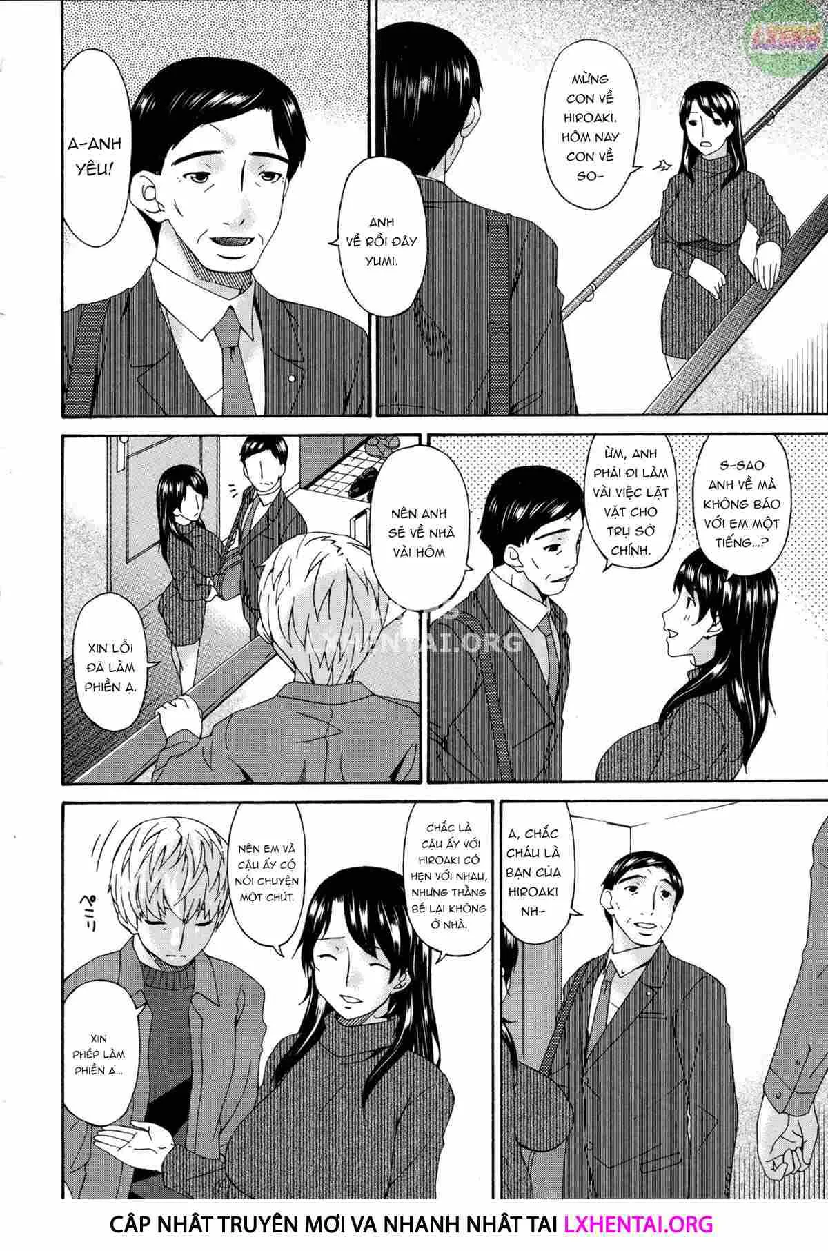 HentaiVN.net - Ảnh 4 - Boku no Kaa-san wa Yuujin no Mesuinu [My Mother is My Friend's Slave] - Chap 9
