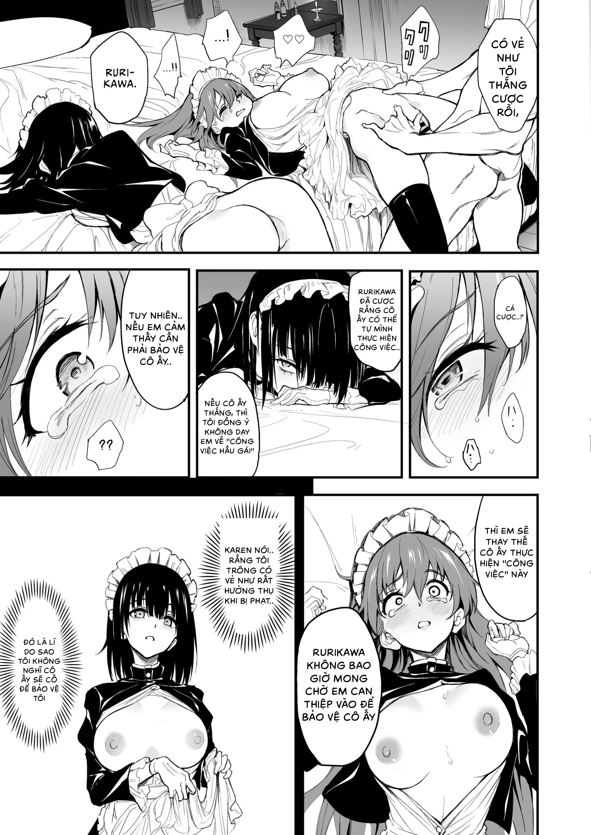 HentaiVN.net - Ảnh 16 - Maid Education 7 - Chap 7