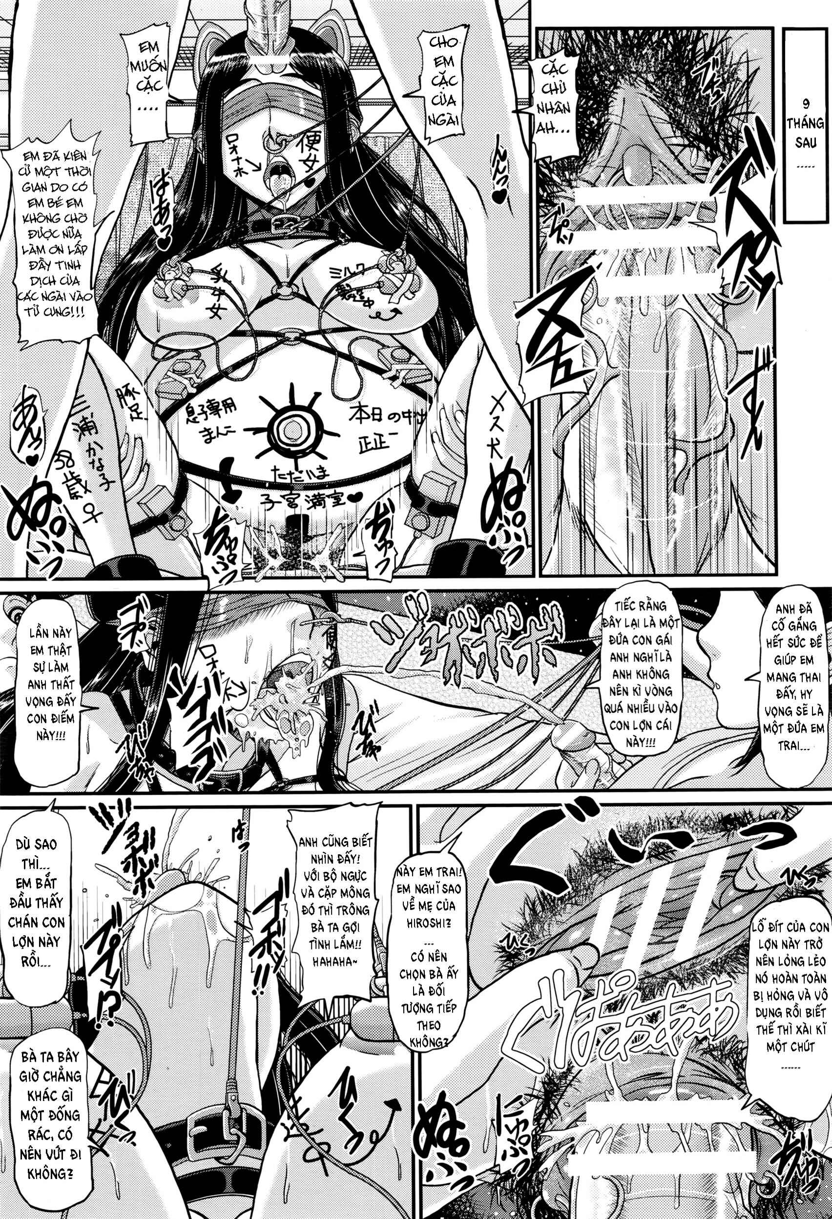 HentaiVN.net - Ảnh 18 - Mẹ Là Nô Lệ Của Chúng Tôi - Oneshot