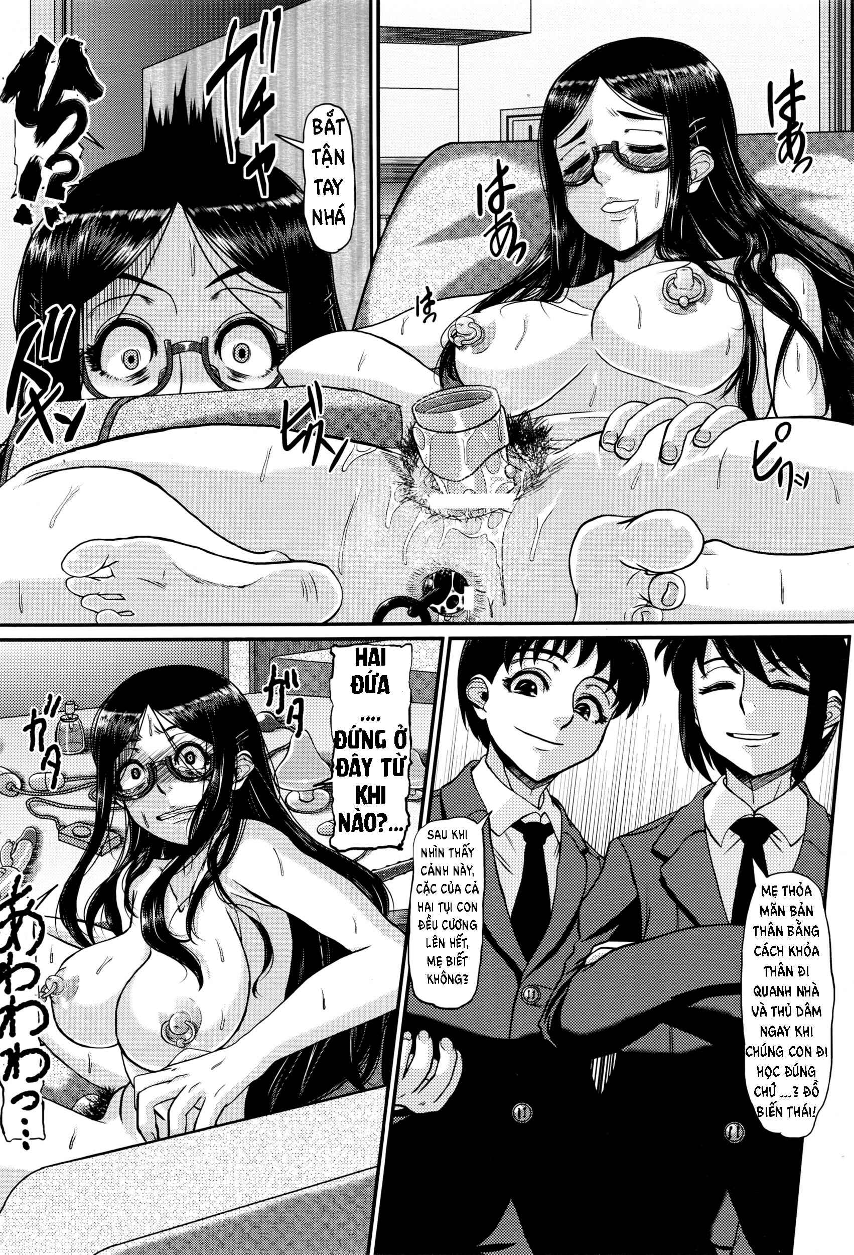 HentaiVN.net - Ảnh 6 - Mẹ Là Nô Lệ Của Chúng Tôi - Oneshot