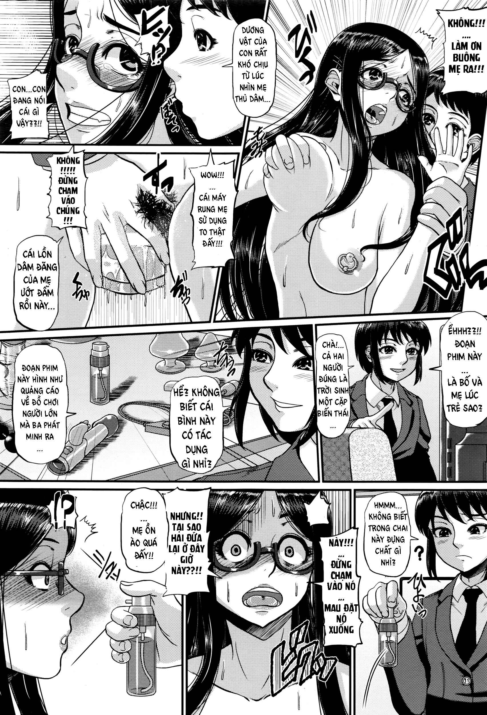 HentaiVN.net - Ảnh 7 - Mẹ Là Nô Lệ Của Chúng Tôi - Oneshot