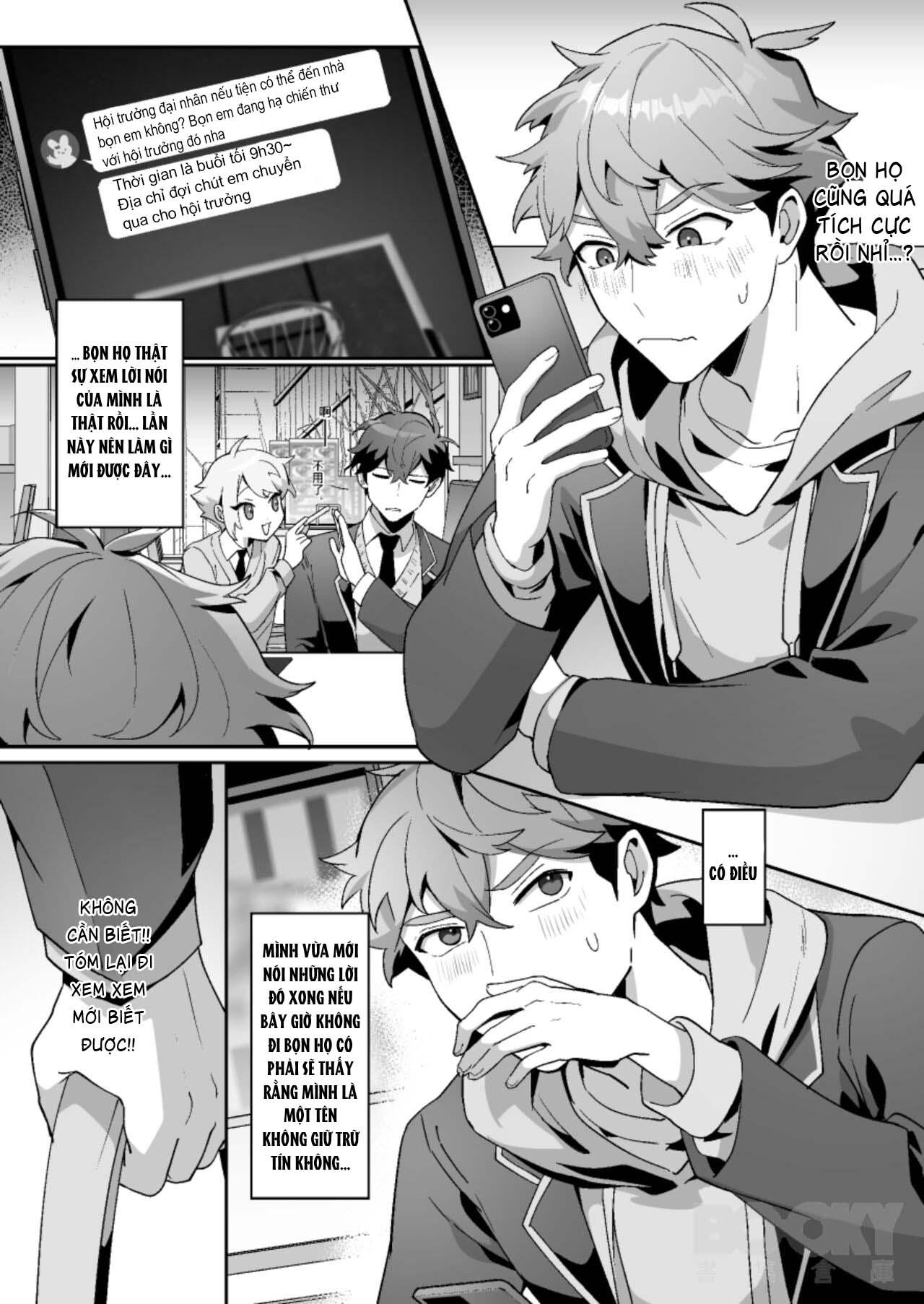 HentaiVN.net - Ảnh 16 - Anh chàng ngốc và 2 chú thỏ sinh đôi - Oneshot