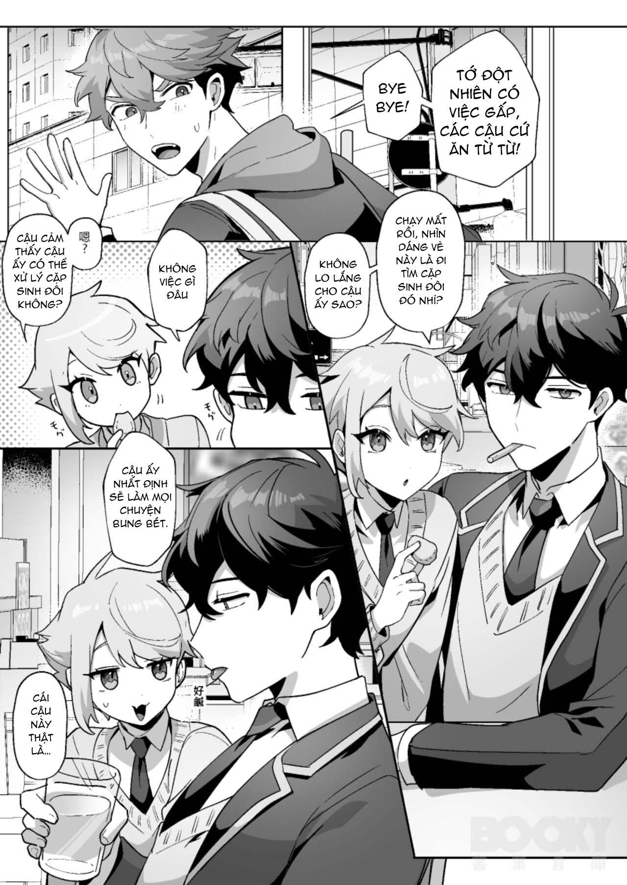 HentaiVN.net - Ảnh 17 - Anh chàng ngốc và 2 chú thỏ sinh đôi - Oneshot