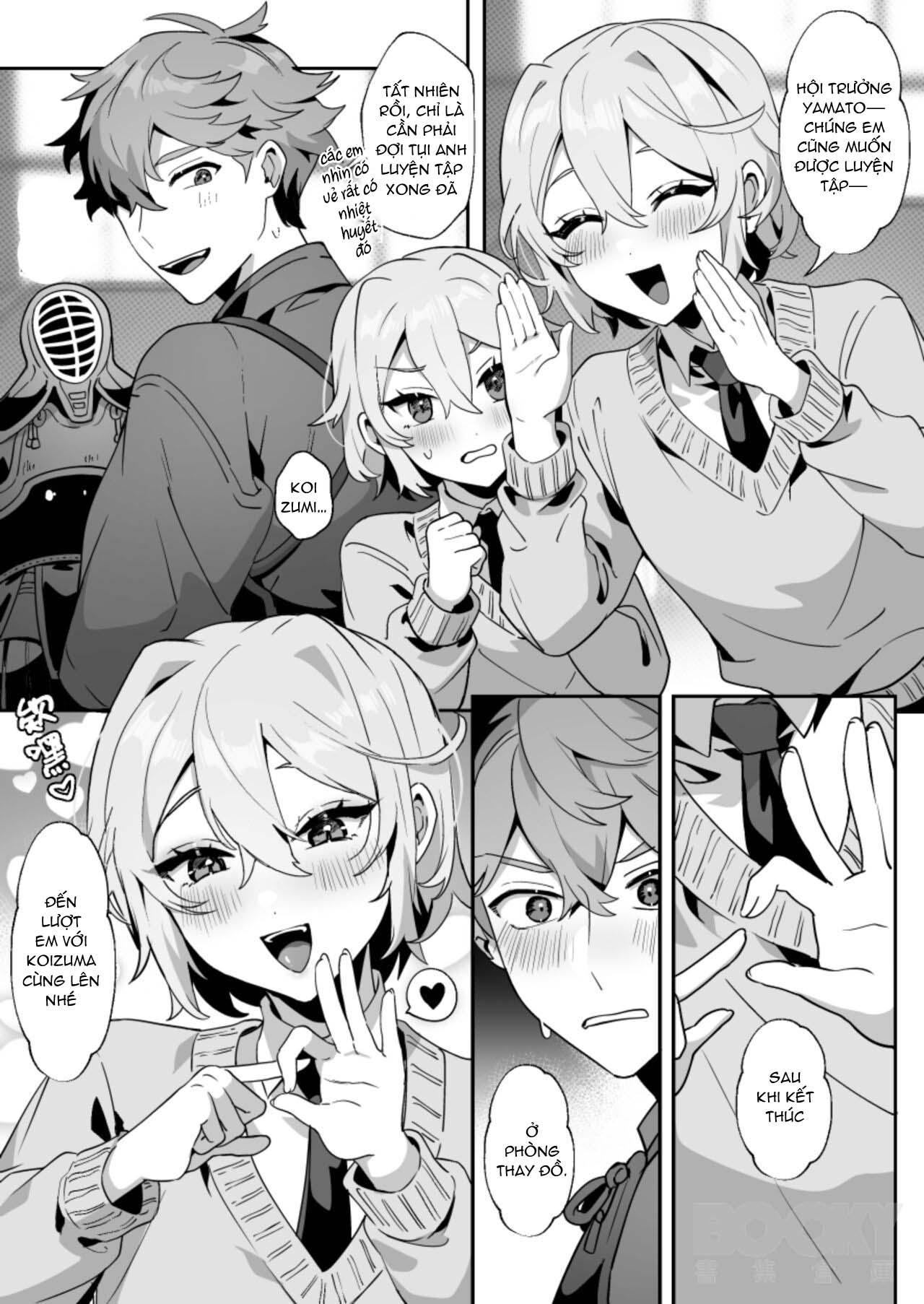 HentaiVN.net - Ảnh 4 - Anh chàng ngốc và 2 chú thỏ sinh đôi - Oneshot