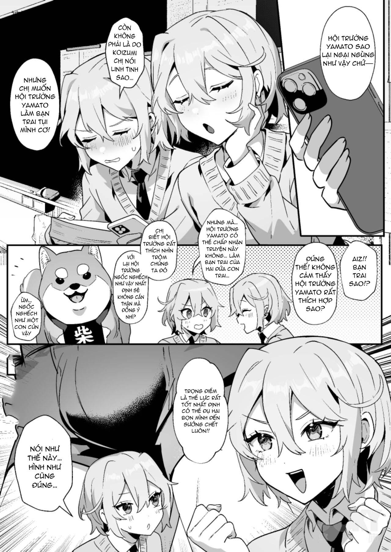 HentaiVN.net - Ảnh 6 - Anh chàng ngốc và 2 chú thỏ sinh đôi - Oneshot