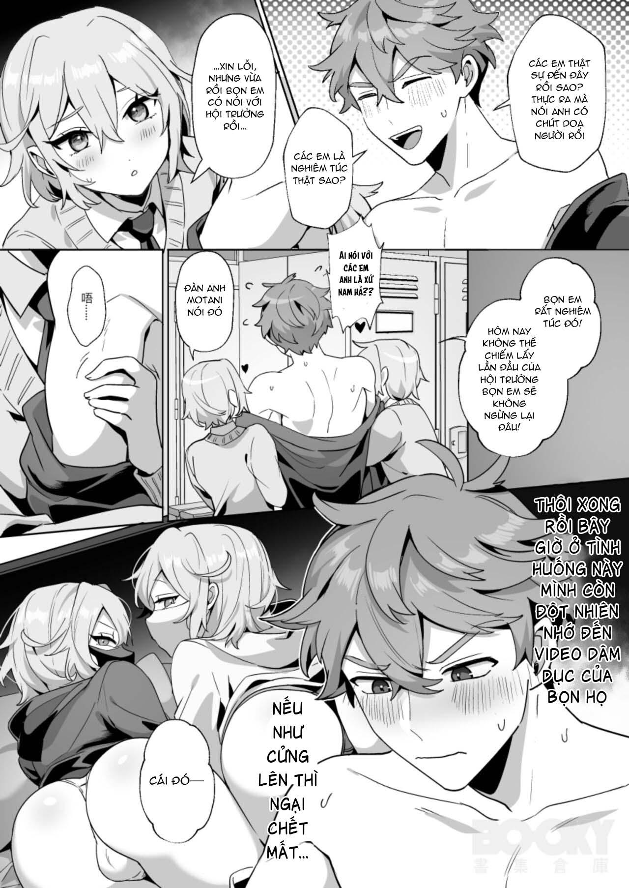 HentaiVN.net - Ảnh 9 - Anh chàng ngốc và 2 chú thỏ sinh đôi - Oneshot