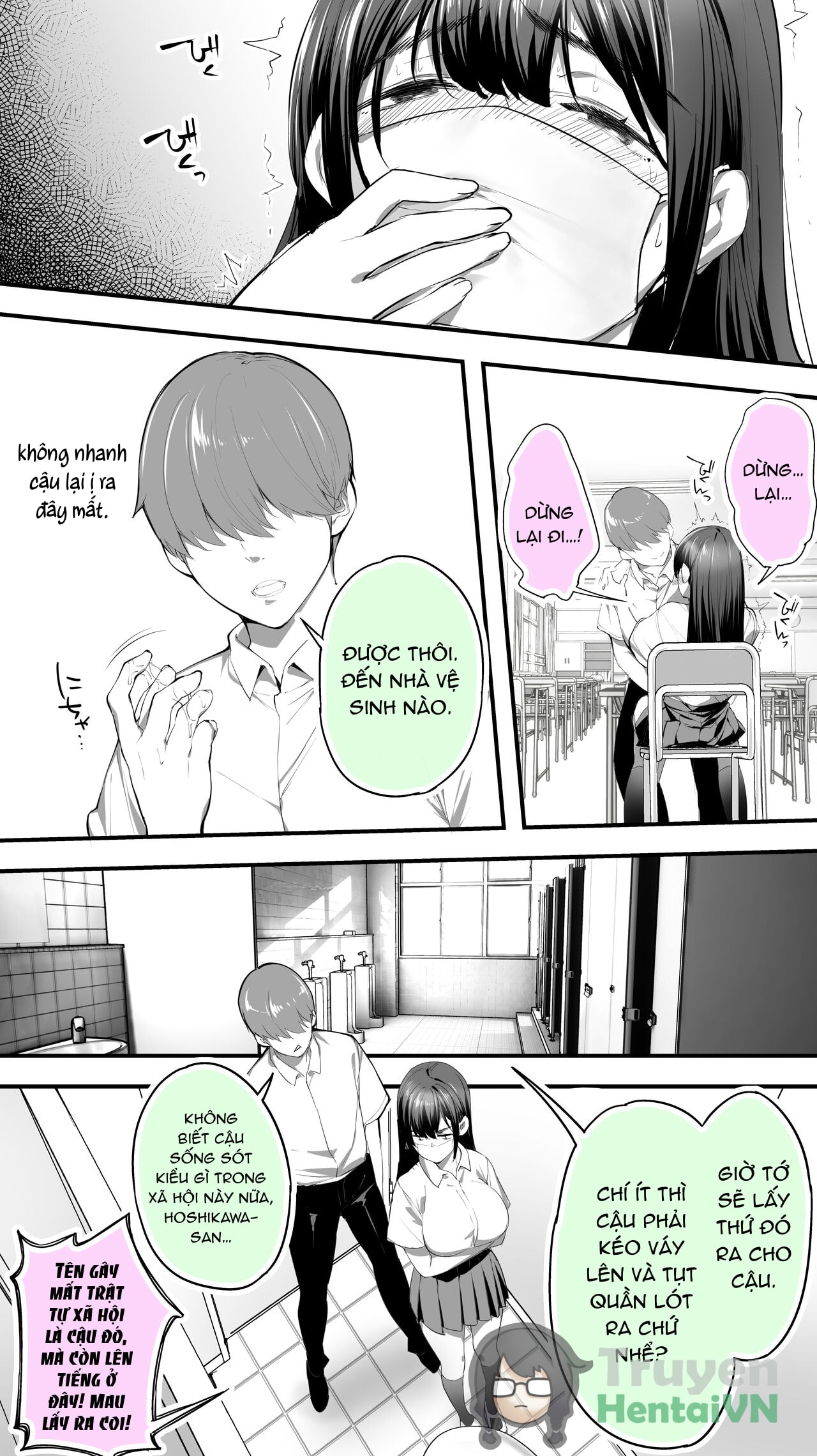 HentaiVN.net - Ảnh 8 - Okoranaide Hoshikawa-san 2 - Oneshot