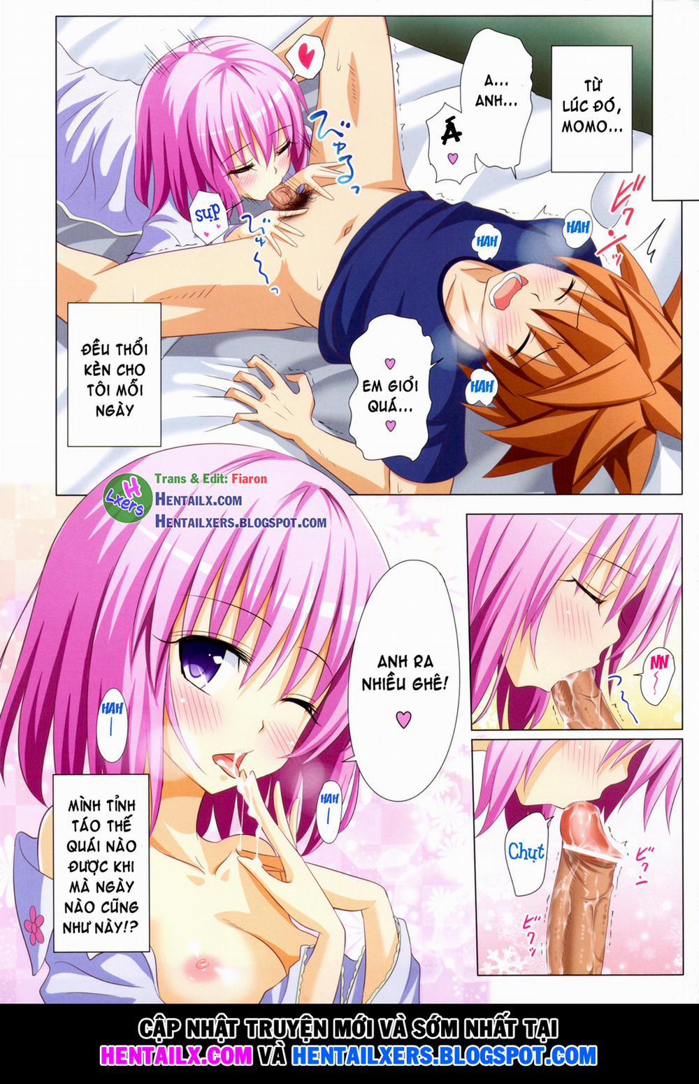 HentaiVN.net - Ảnh 12 - Moshi Rito Darkness (To Love-Ru) [もしリトダークネス] - Chap 1